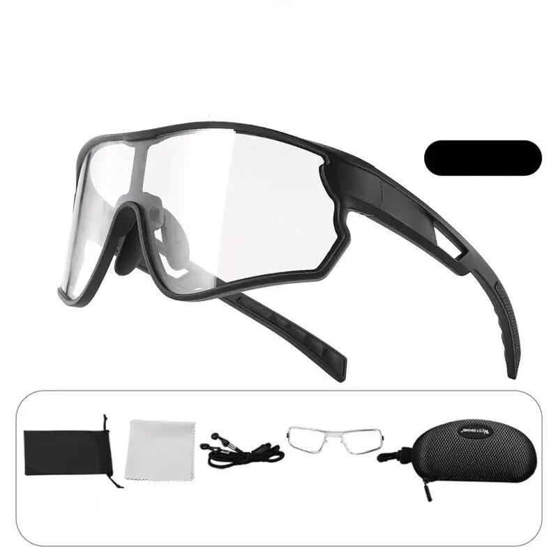 Brille Fahrrad photochromatisch winddicht 6/7
