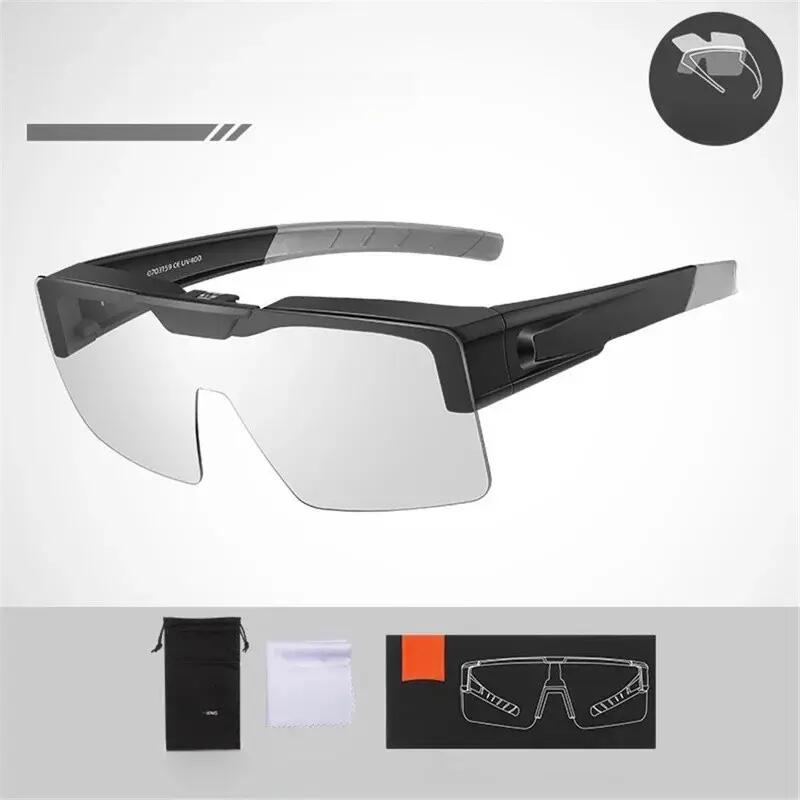 Brille Fahrrad photochromatisch klar 2/7