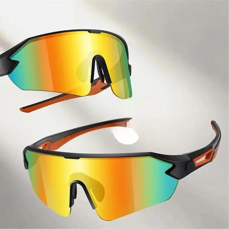 Occhiali da sole sport colorati per ciclismo 2/7
