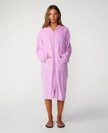 Surfponcho Damen Classic Surf Zip - Lilac