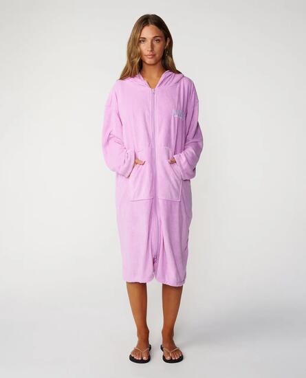 Surfponcho Damen Classic Surf Zip - Lilac