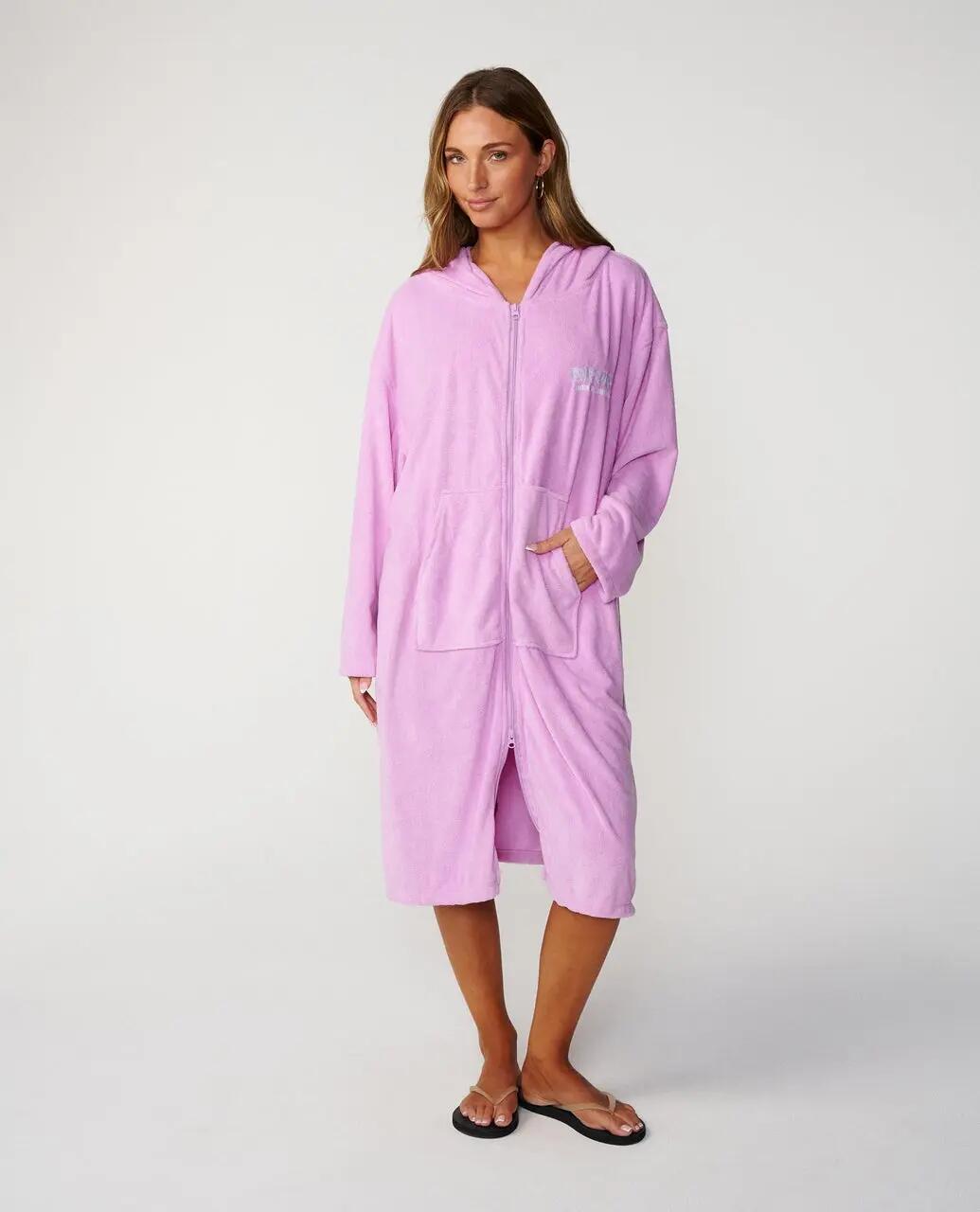Rip Curl Classic Surf Zip Thru Hooded - Lilac 4/7
