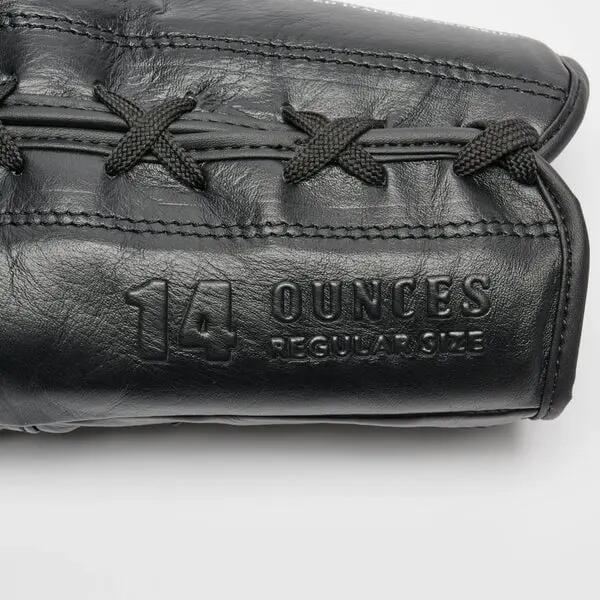 Leone1947 Guantes THE GREATEST cordones piel negro 12 oz 8/10