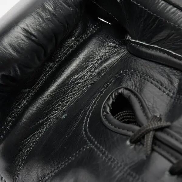 Leone1947 Guantes THE GREATEST cordones piel negro 12 oz 9/10