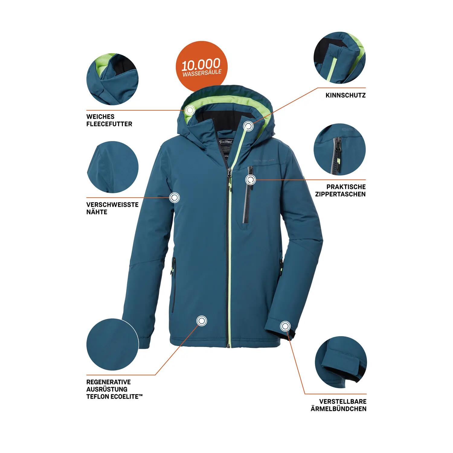 Jungen, Kinder Outdoorjacke KOW 159 10/11