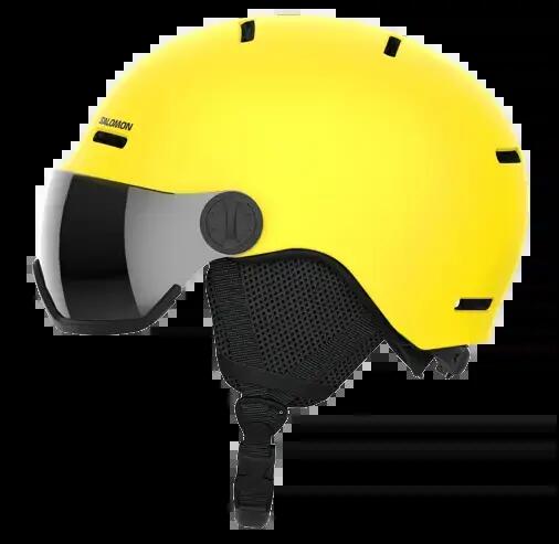 Salomon Orka Visor Junior Casco Sci - S - Yellow 1/1