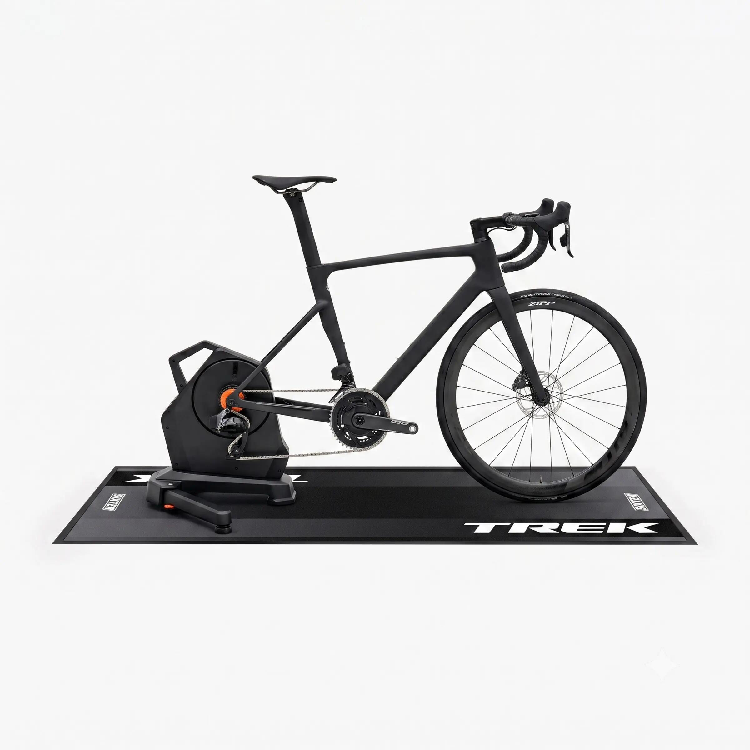 Tapis Home Trainer Vélo Trek 65x180 - Tapis d'Entraînement Antivibrations 2/5
