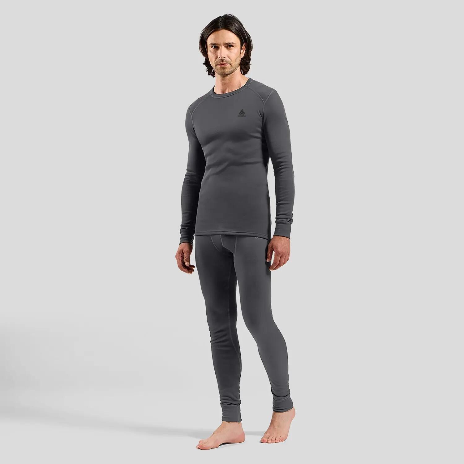 Odlo Active Warm Eco Grey Long Tights 5/7