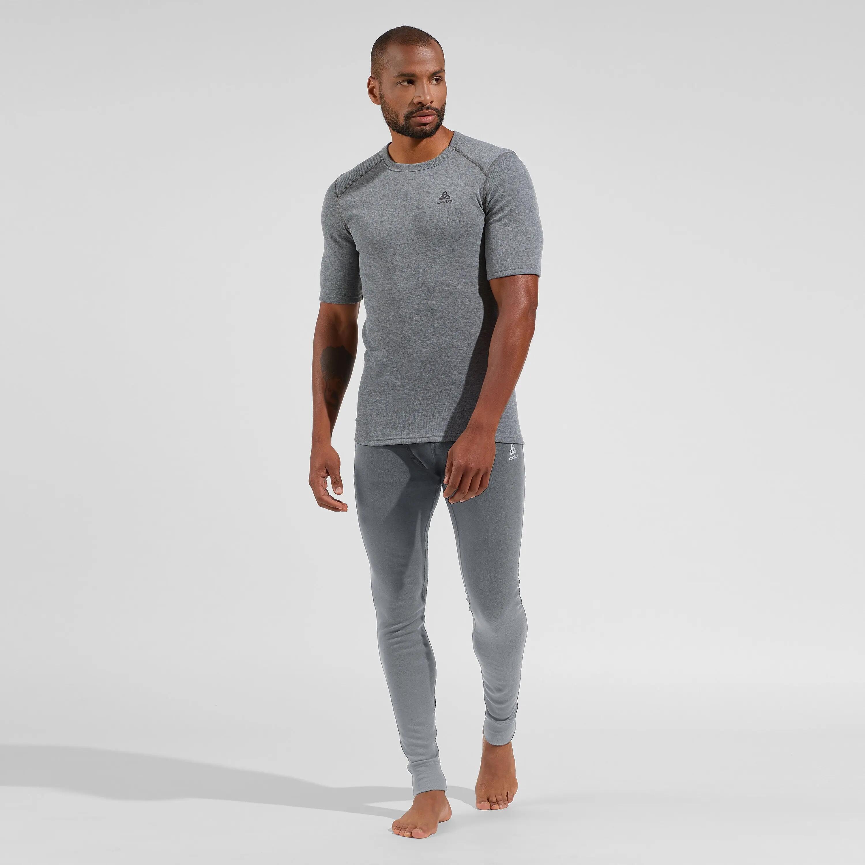 ODLO Shirt Ronde Hals Korte Mouwen ACTIVE WARM ECO Thermoshirt GRIJS S 5/7