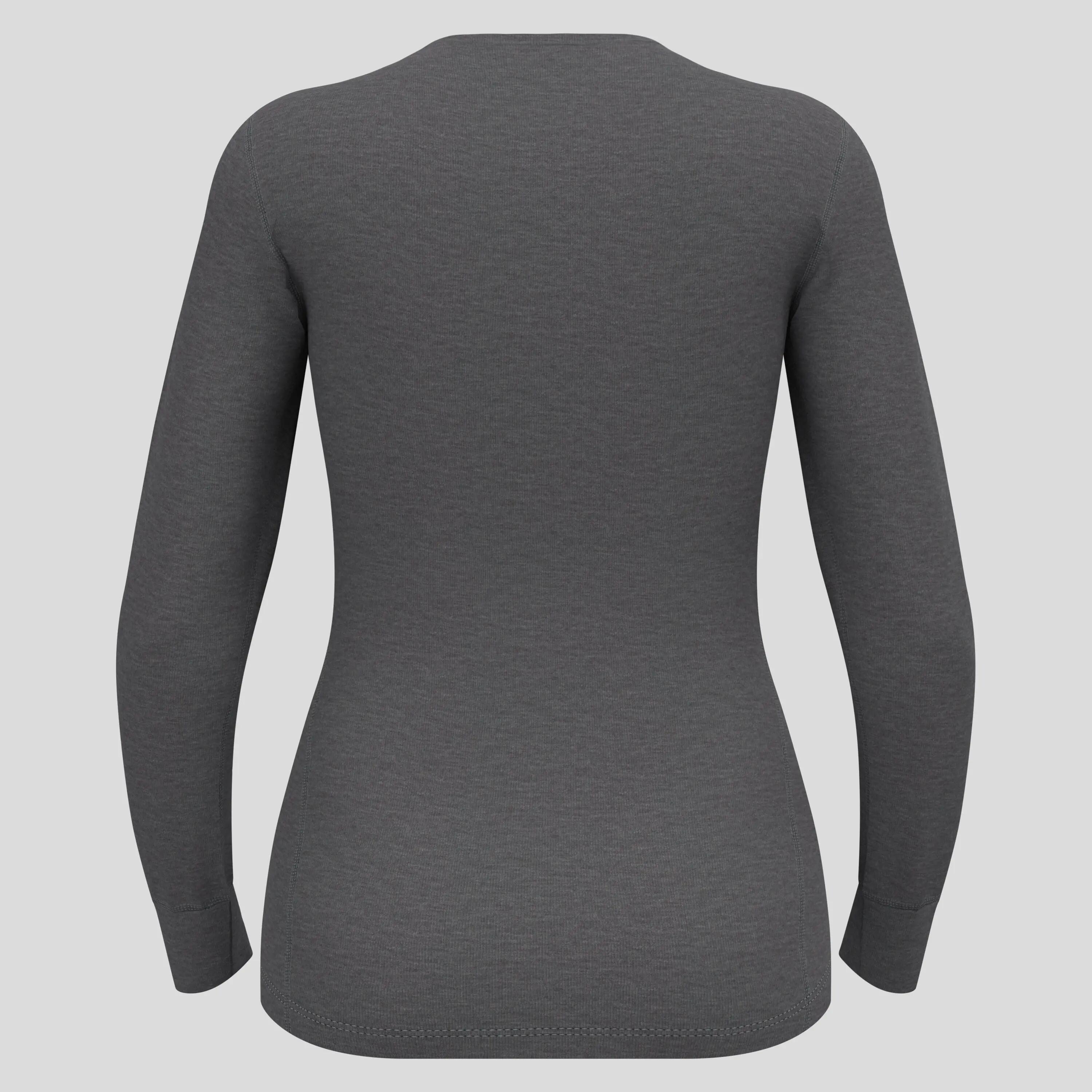 Maillot Manches Longues Odlo Active Warm Eco Gris Femme 6/12
