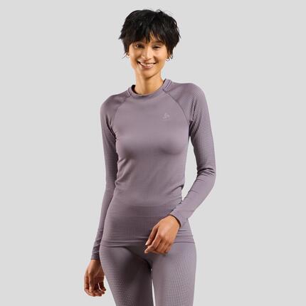 Baselayer Damen Odlo Performance Warm Grau