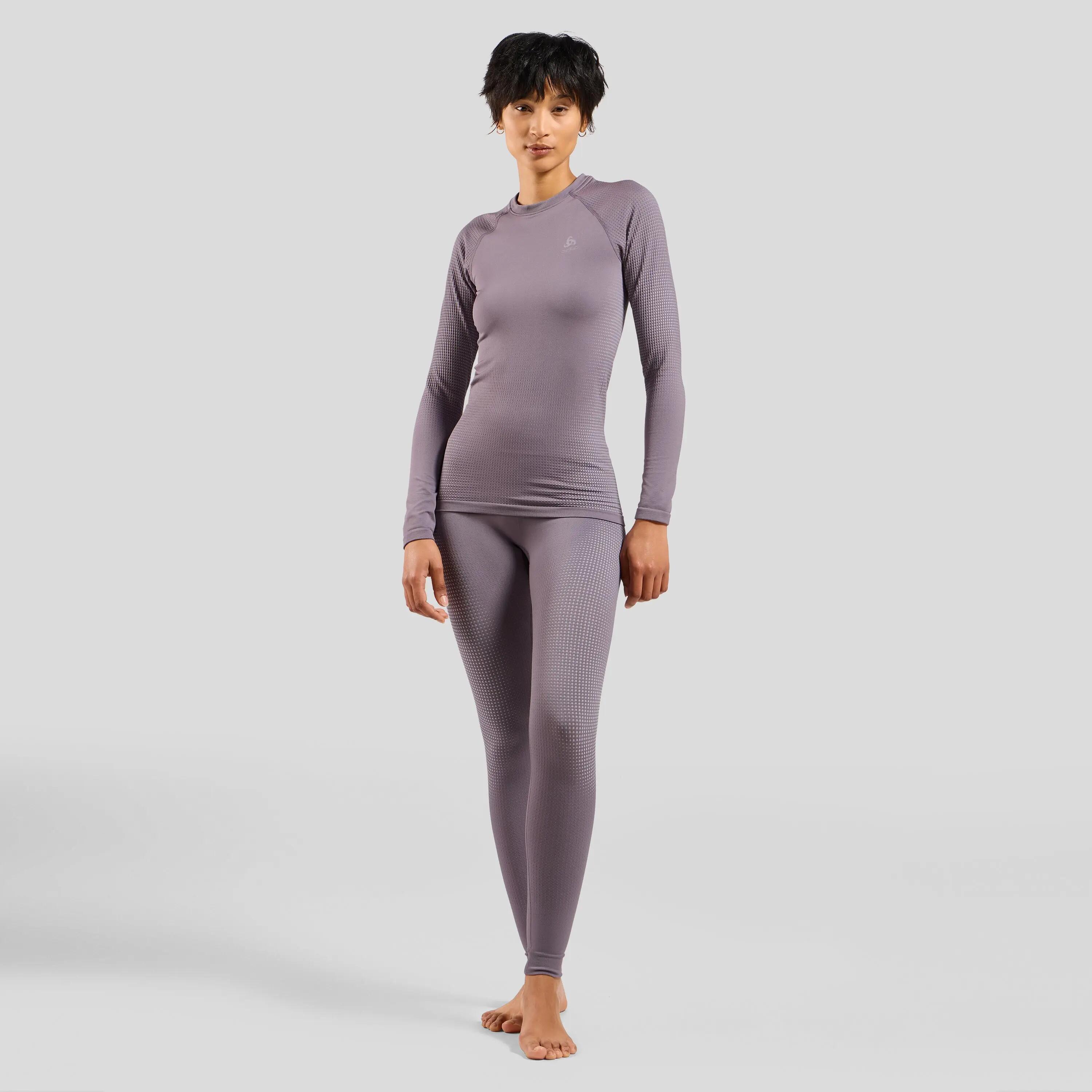 Odlo Performance Warm Baselayer Grey da donna 5/8