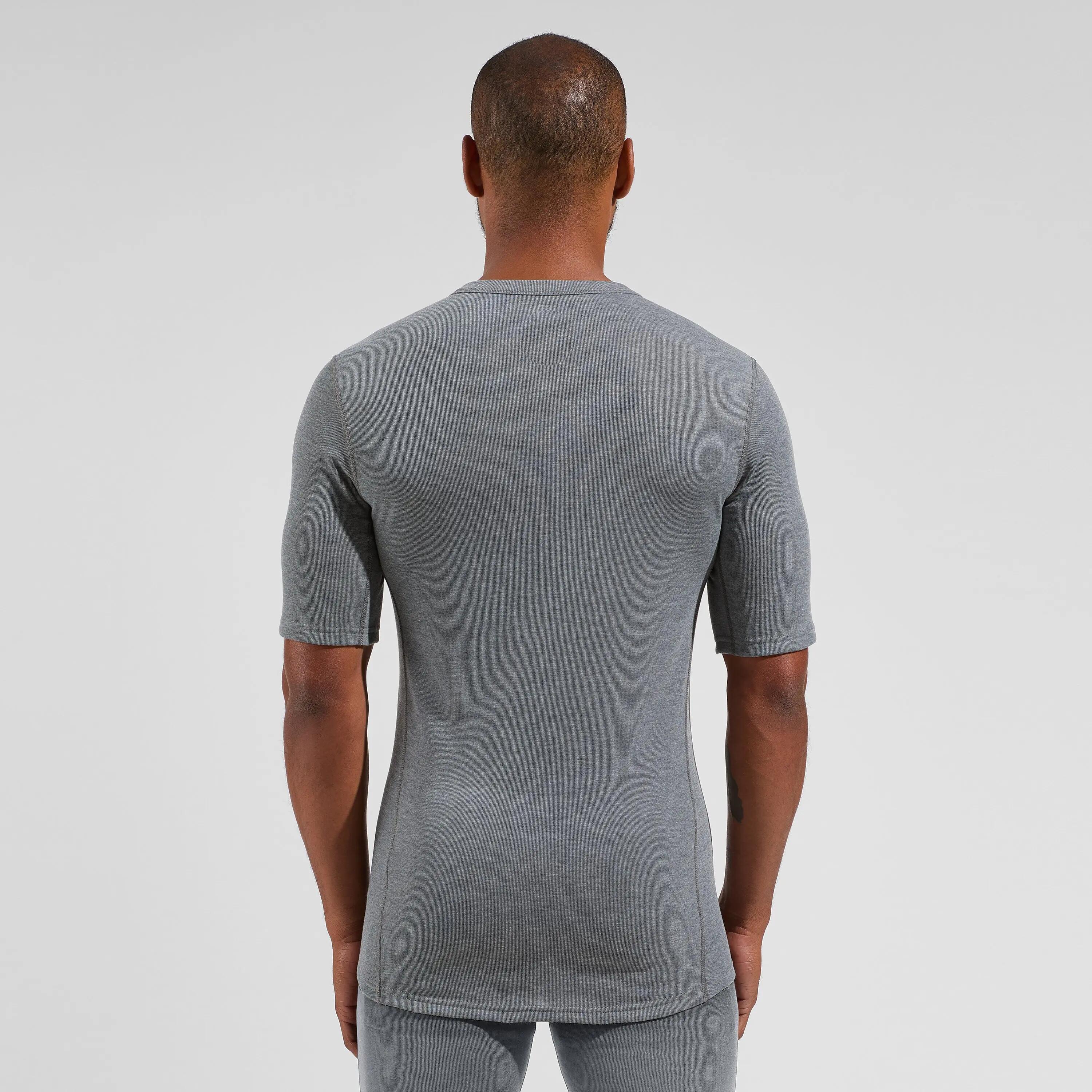 ODLO Shirt Ronde Hals Korte Mouwen ACTIVE WARM ECO Thermoshirt GRIJS S 2/7
