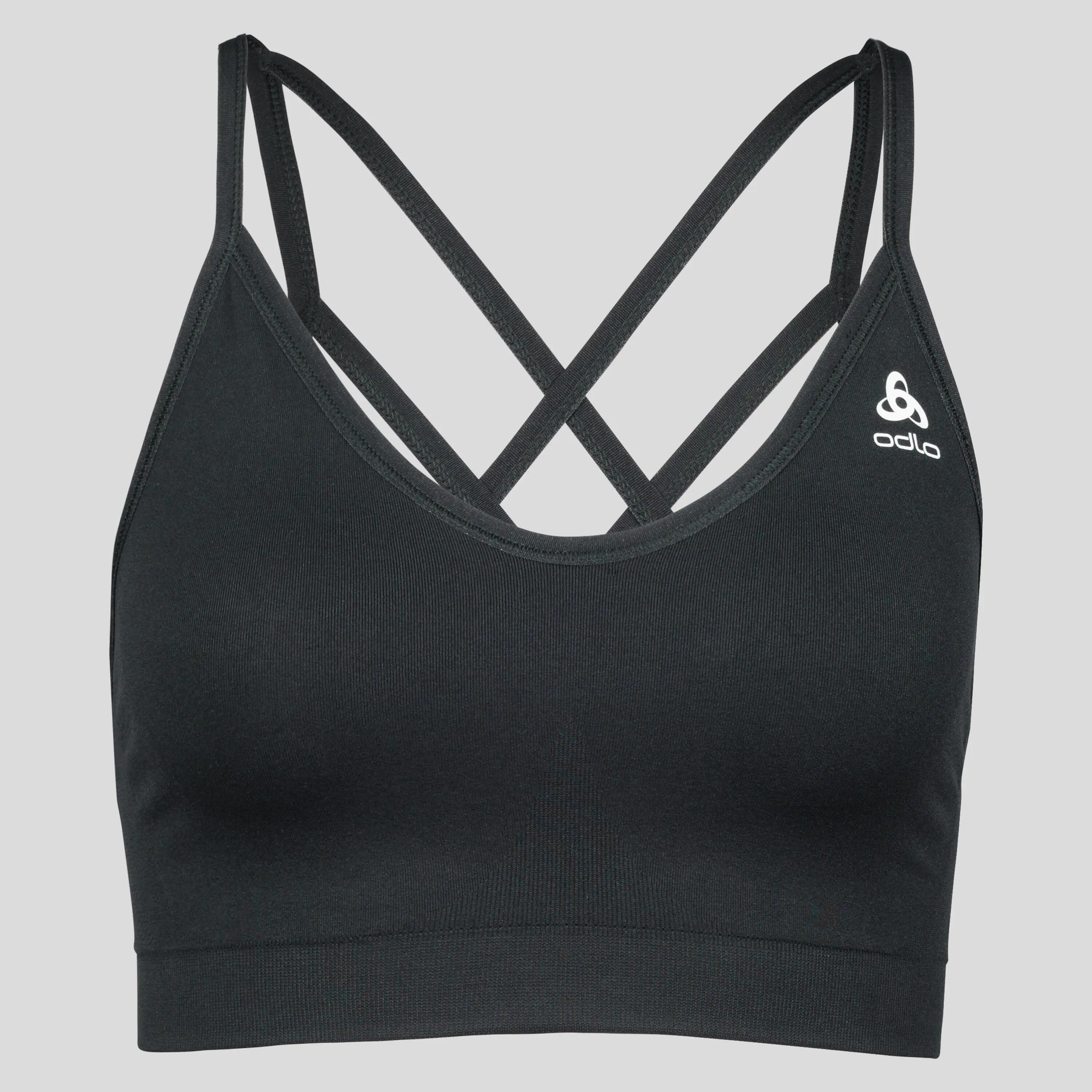 Brassière Odlo Seamless Soft Noir Femme 5/8