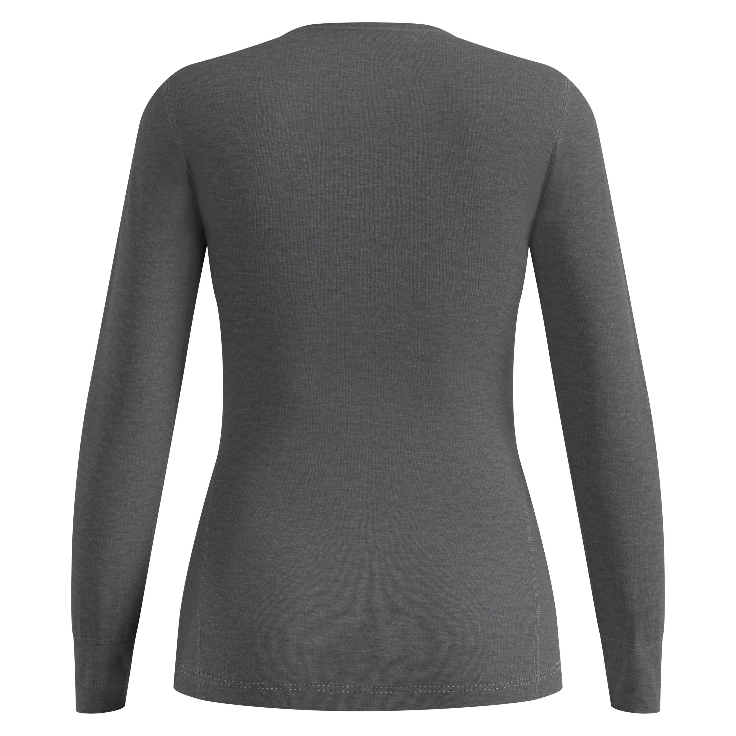 Maillot Manches Longues Odlo Active Warm Eco Gris Femme 12/12