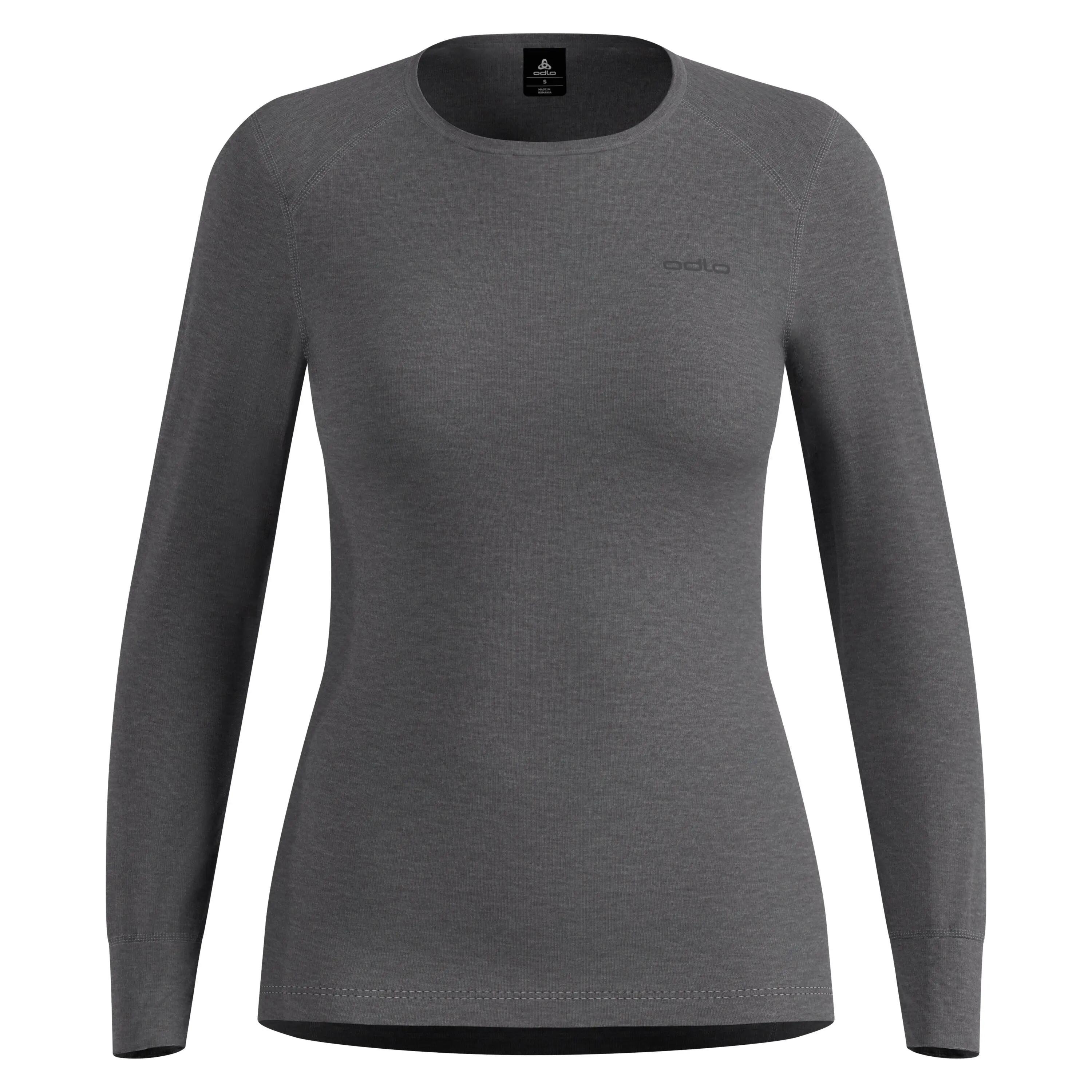 Maillot Manches Longues Odlo Active Warm Eco Gris Femme 11/12