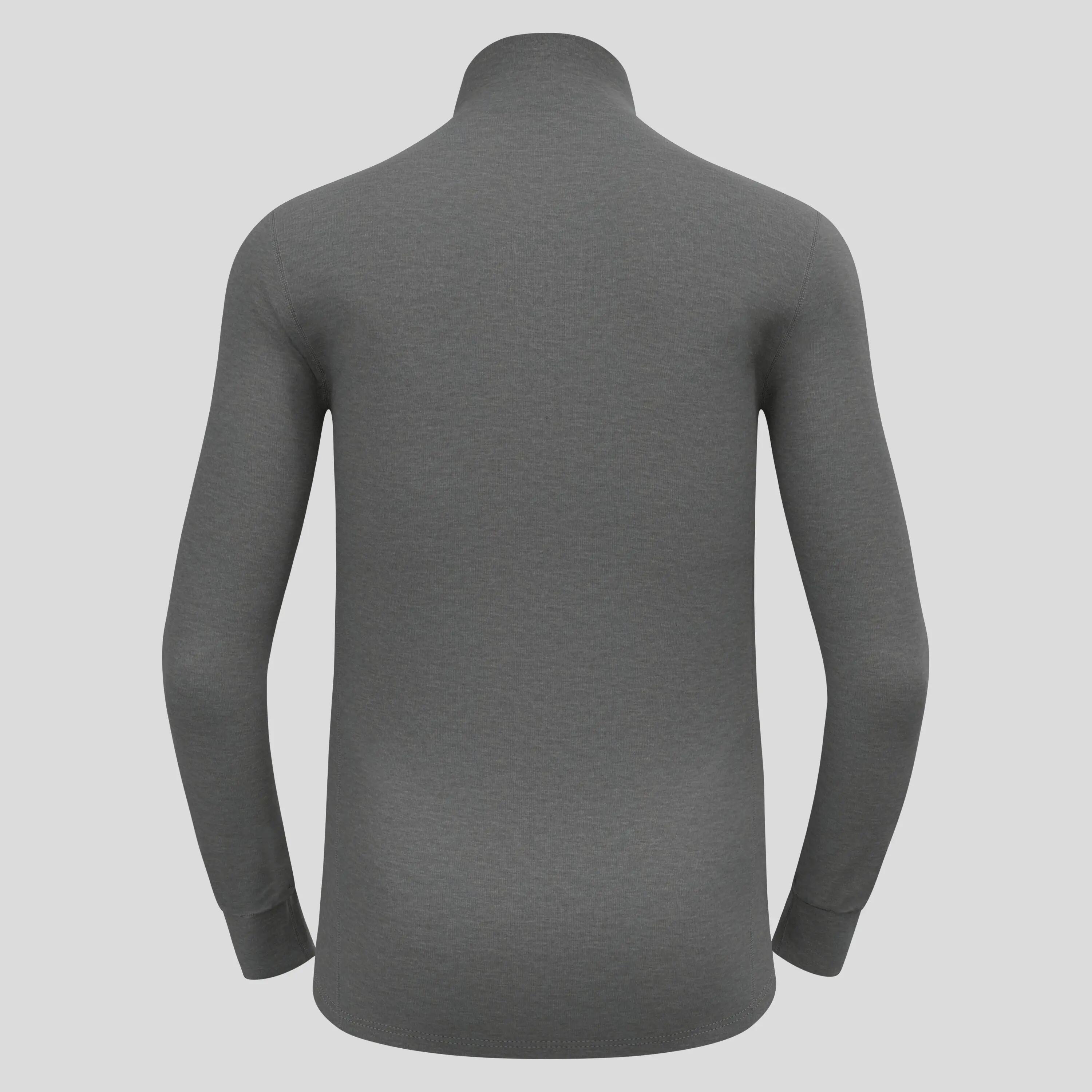 T-shirt à col montant zippé Active Warm pour homme ODLO 6/8