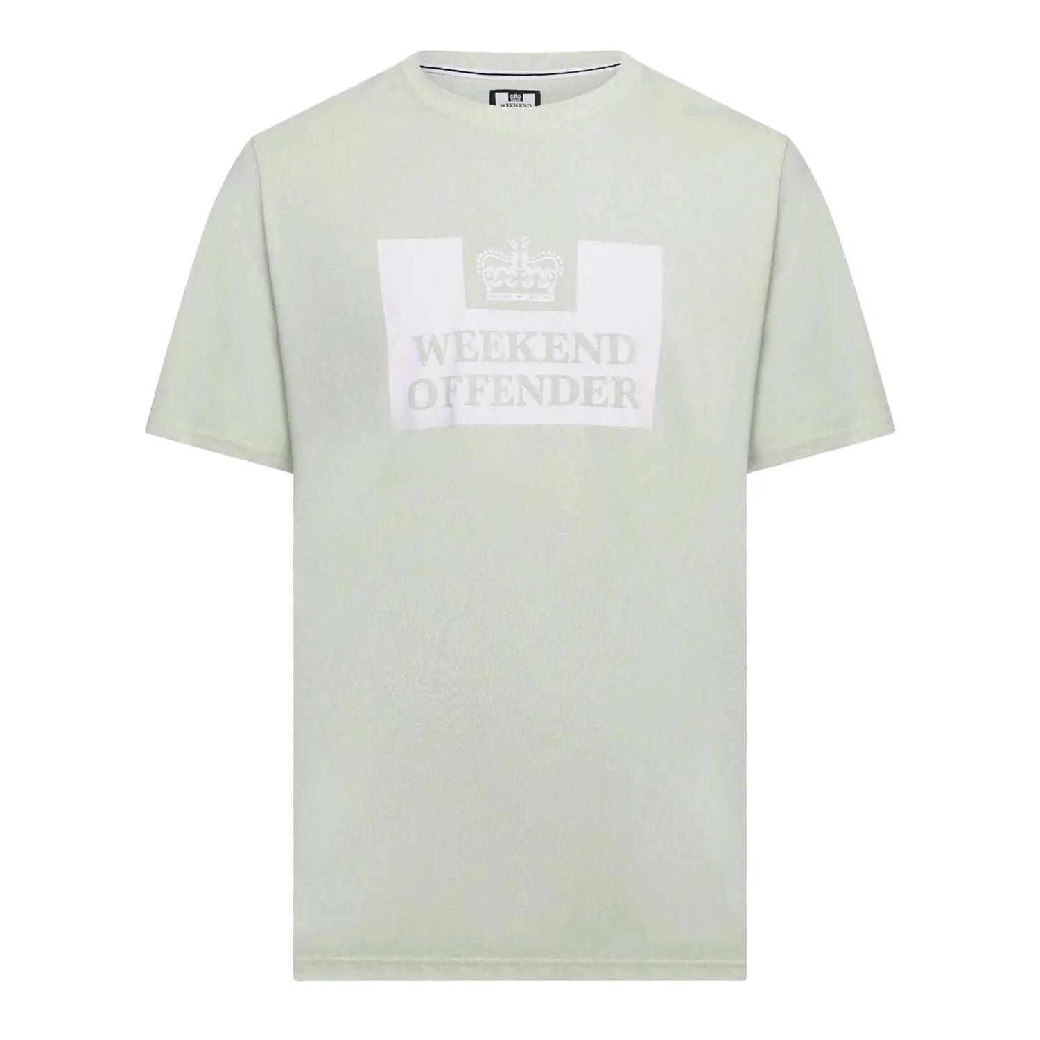 Weekend Offender Mens McMoney Graphic Print Regular T-Shirt