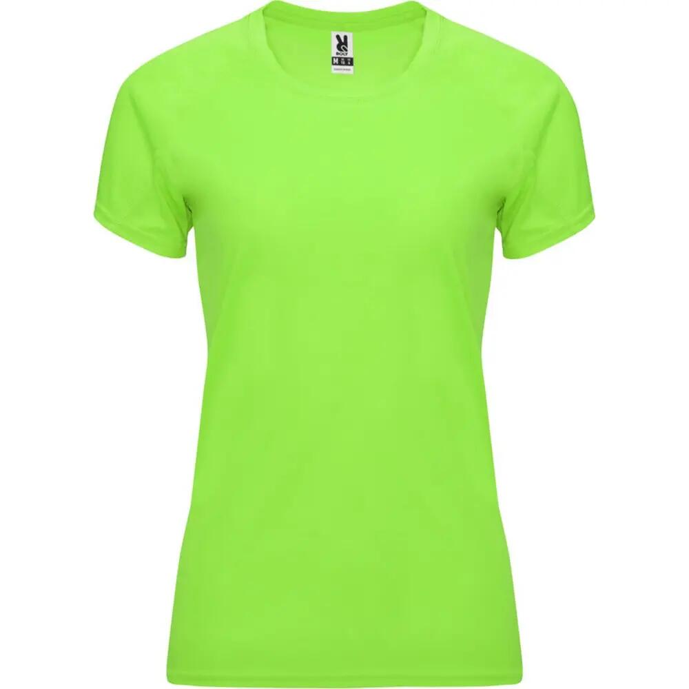 Roly Womens/Ladies Bahrain Short-Sleeved Sports T-Shirt