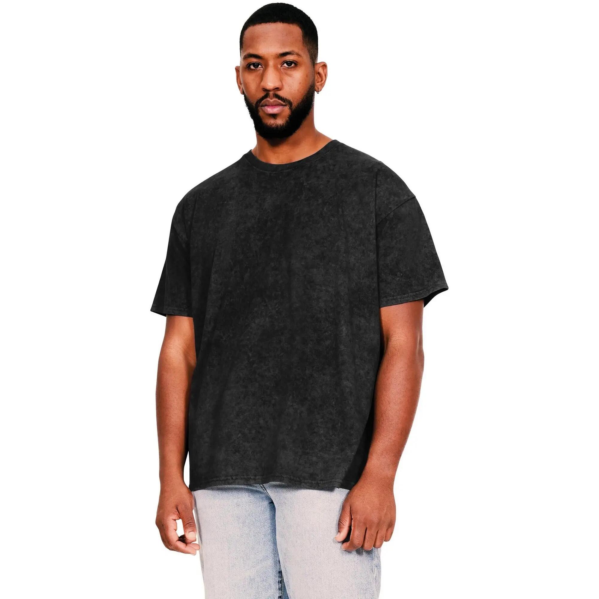Casual Classics Unisex Adult Acid Wash Ringspun Cotton T-Shirt
