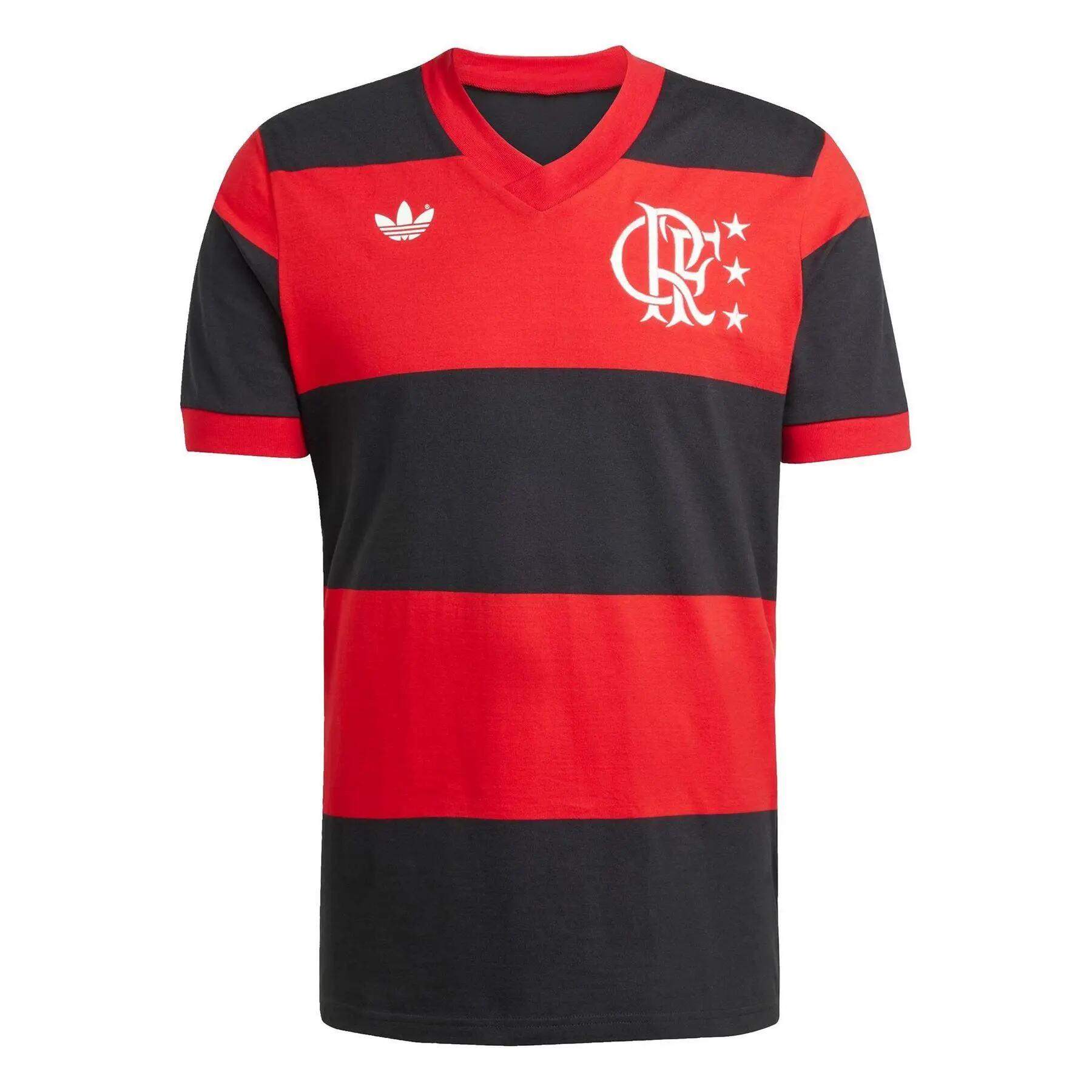 Adidas Mens 81 CR Flamengo Home Jersey