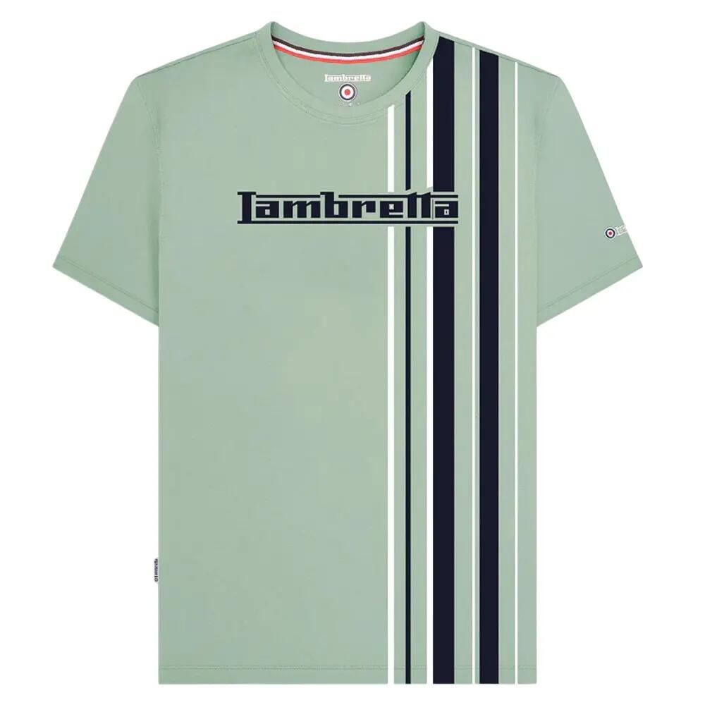 Lambretta Mens Racing Stripe T-Shirt