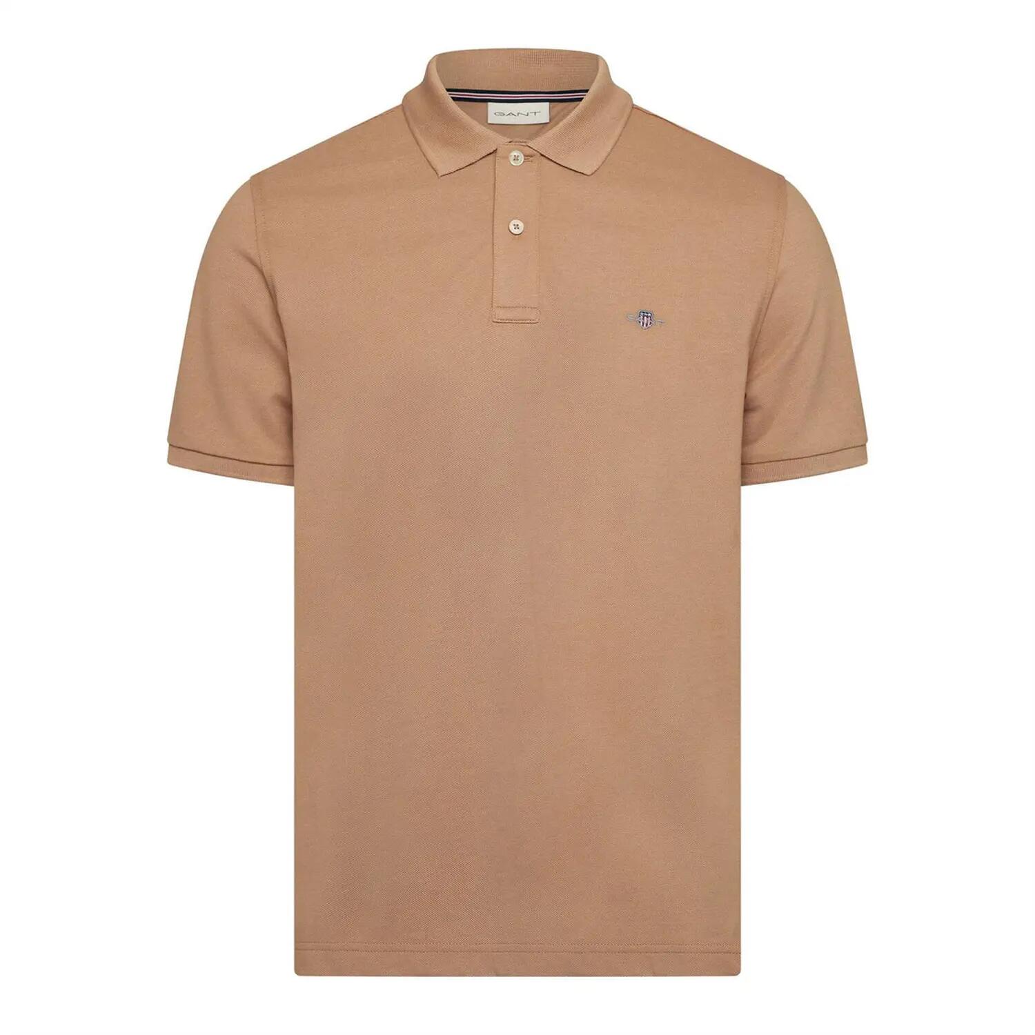Gant Mens Embroidered Logo Polo Shirt