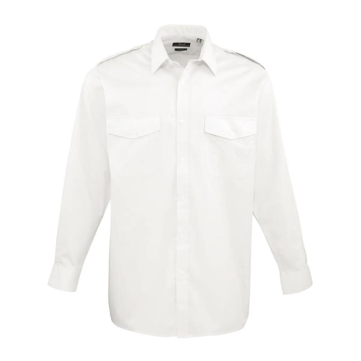 Premier Mens Long-Sleeved Pilot Shirt