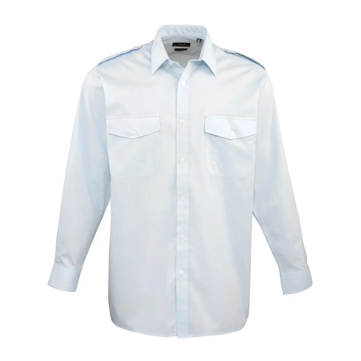 Premier Mens Long-Sleeved Pilot Shirt