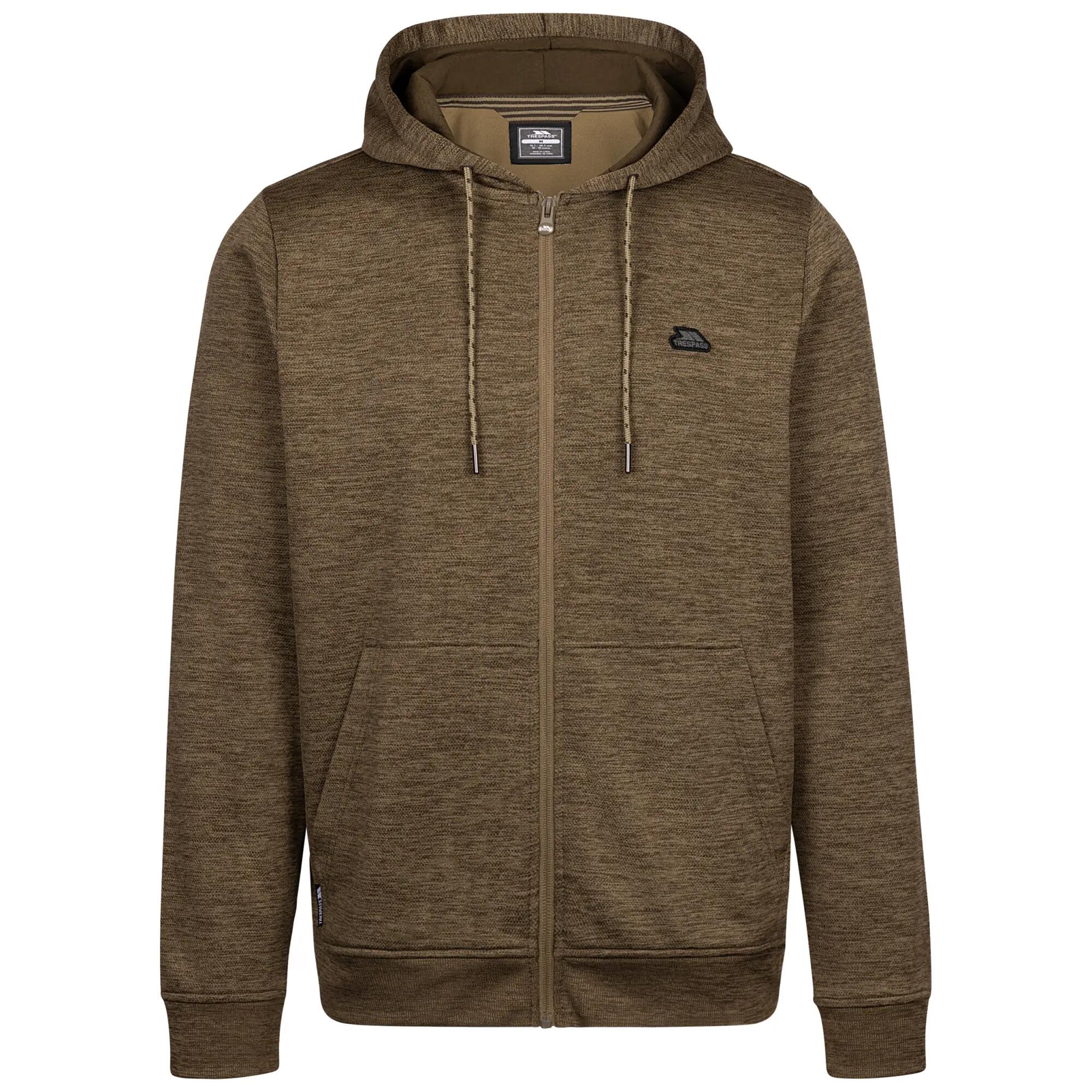 Trespass Mens Fewston Full Zip Hoodie