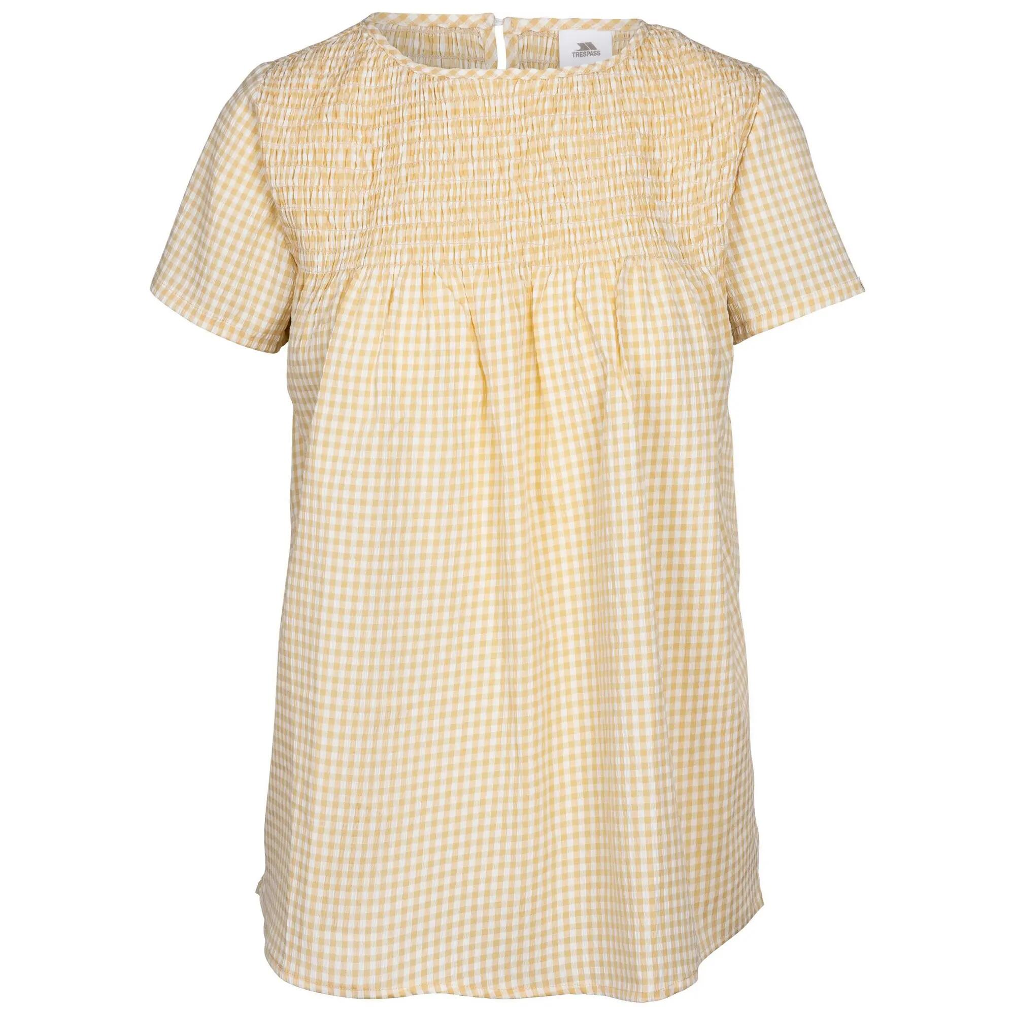 Trespass Womens/Ladies Candice Gingham Smock Top