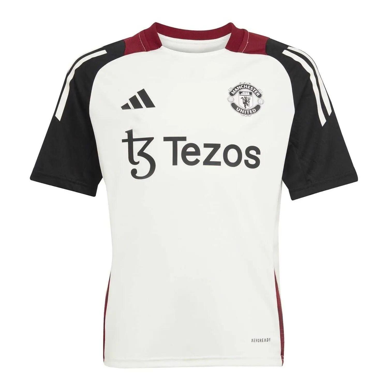 Adidas Childrens/Kids Tiro 24 Manchester United FC Training Jersey