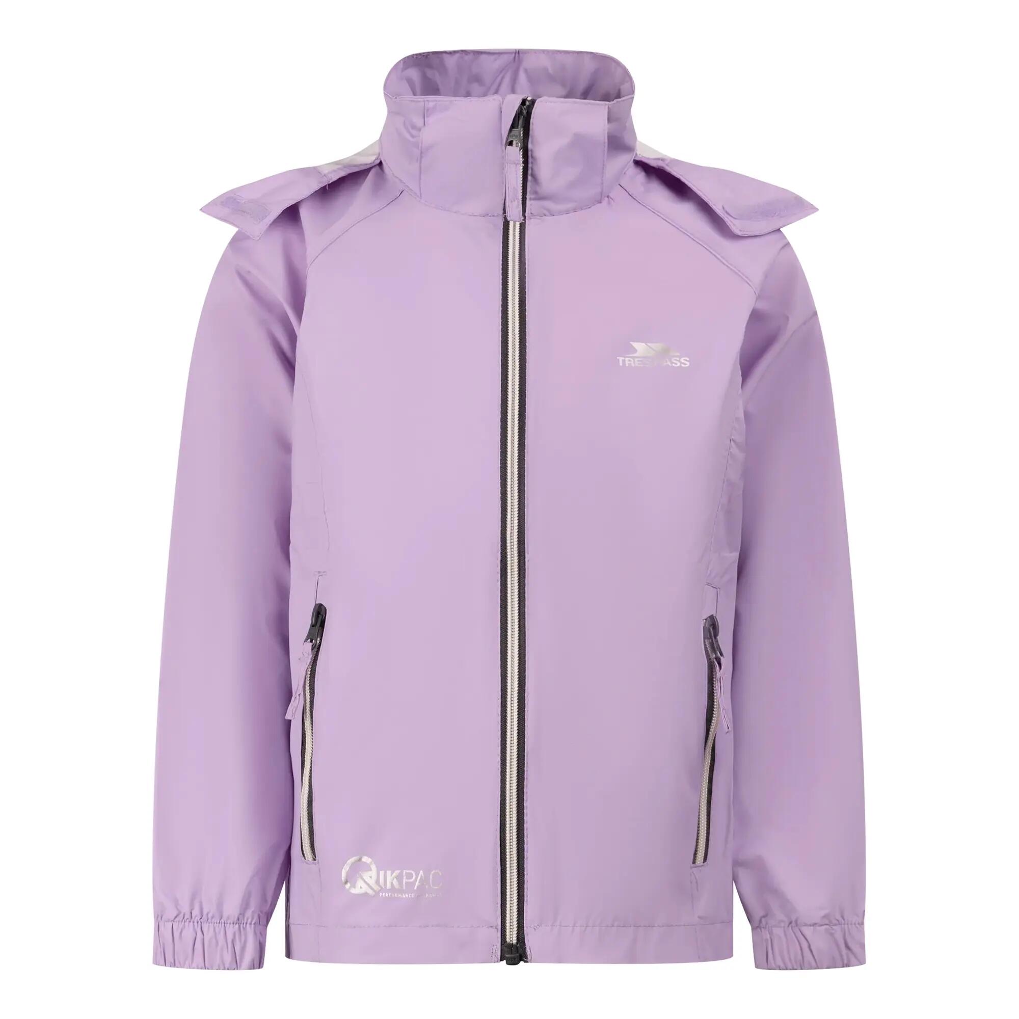 Trespass Childrens/Kids Qikpac X Unisex Packaway Jacket