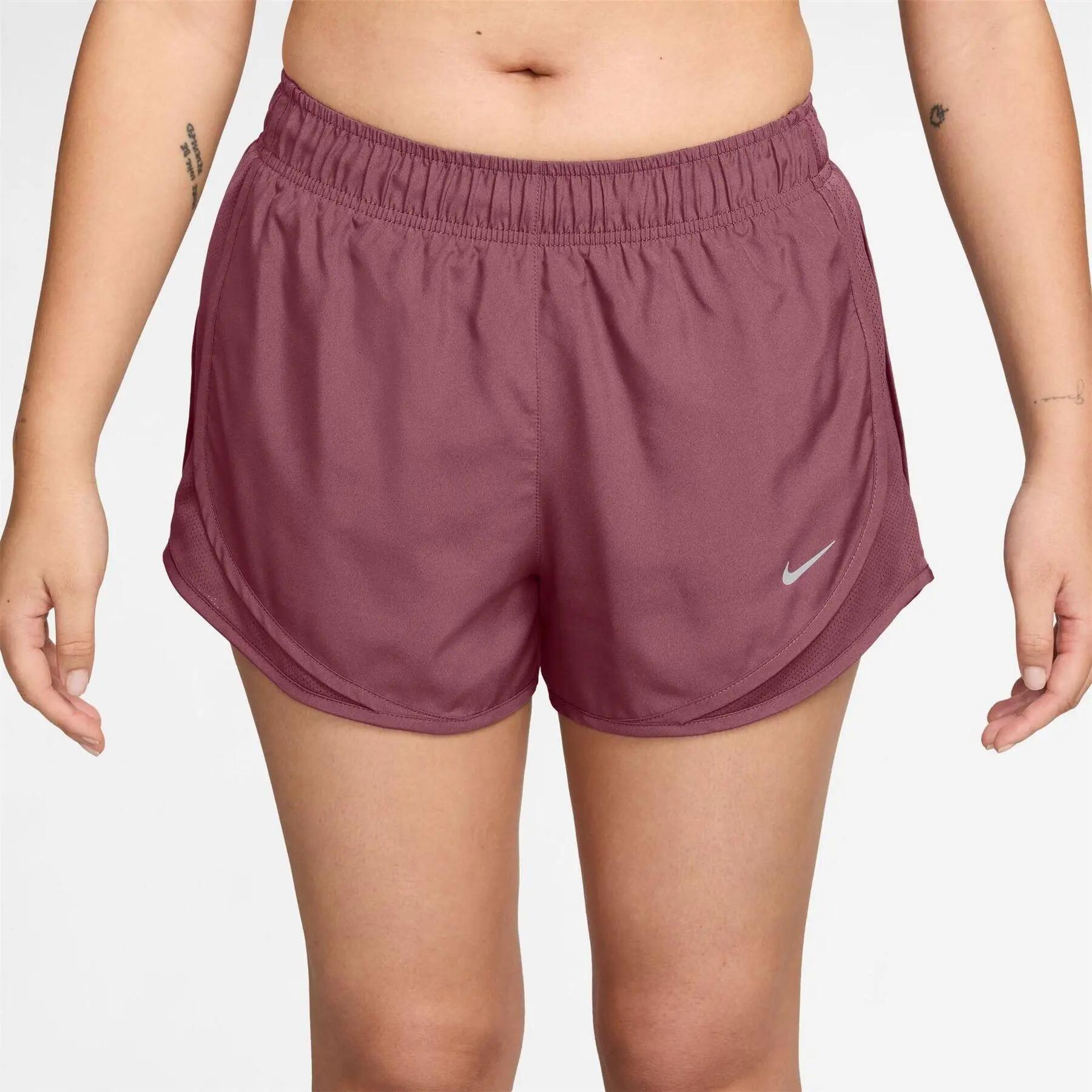 Nike Womens/Ladies Tempo Dri-FIT Mid Rise Running Shorts