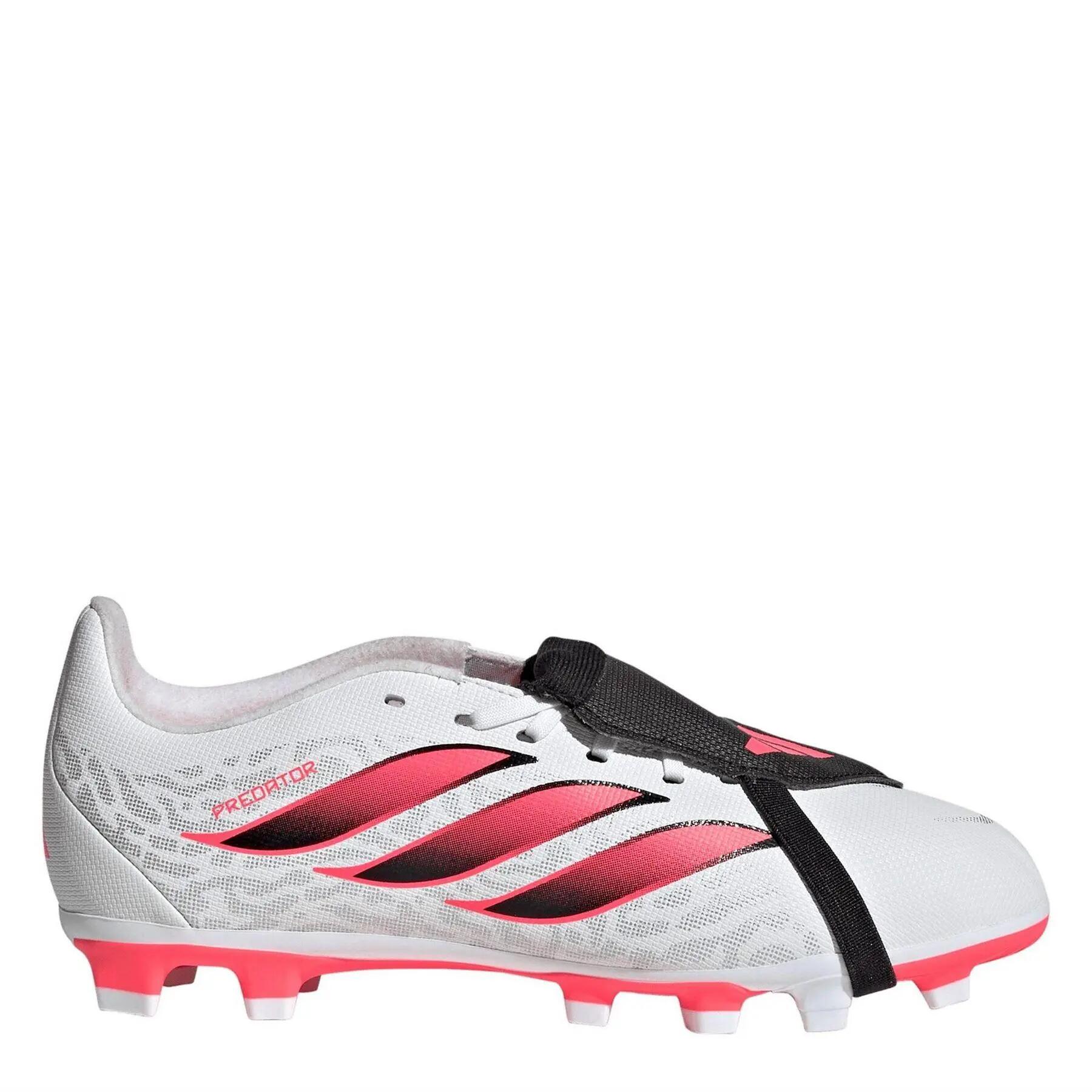 Adidas Womens/Ladies Predator Club Fold Over Firm Ground Football Boots