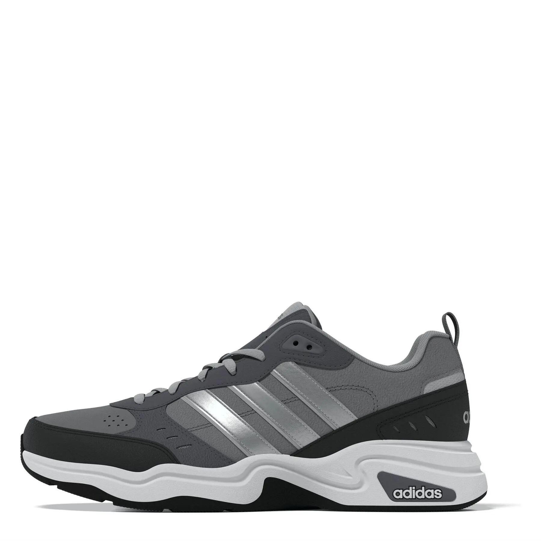 Adidas Mens Strutter Coated Leather Shoes