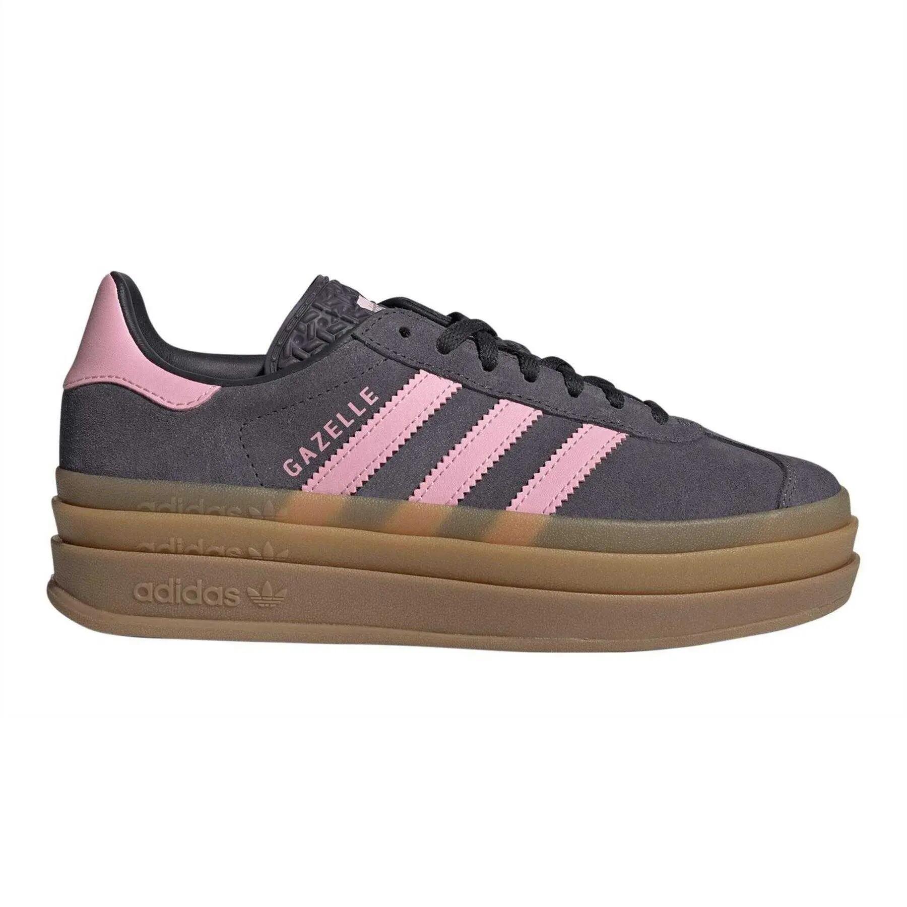 Adidas Childrens/Kids Gazelle Suede Platform Trainers