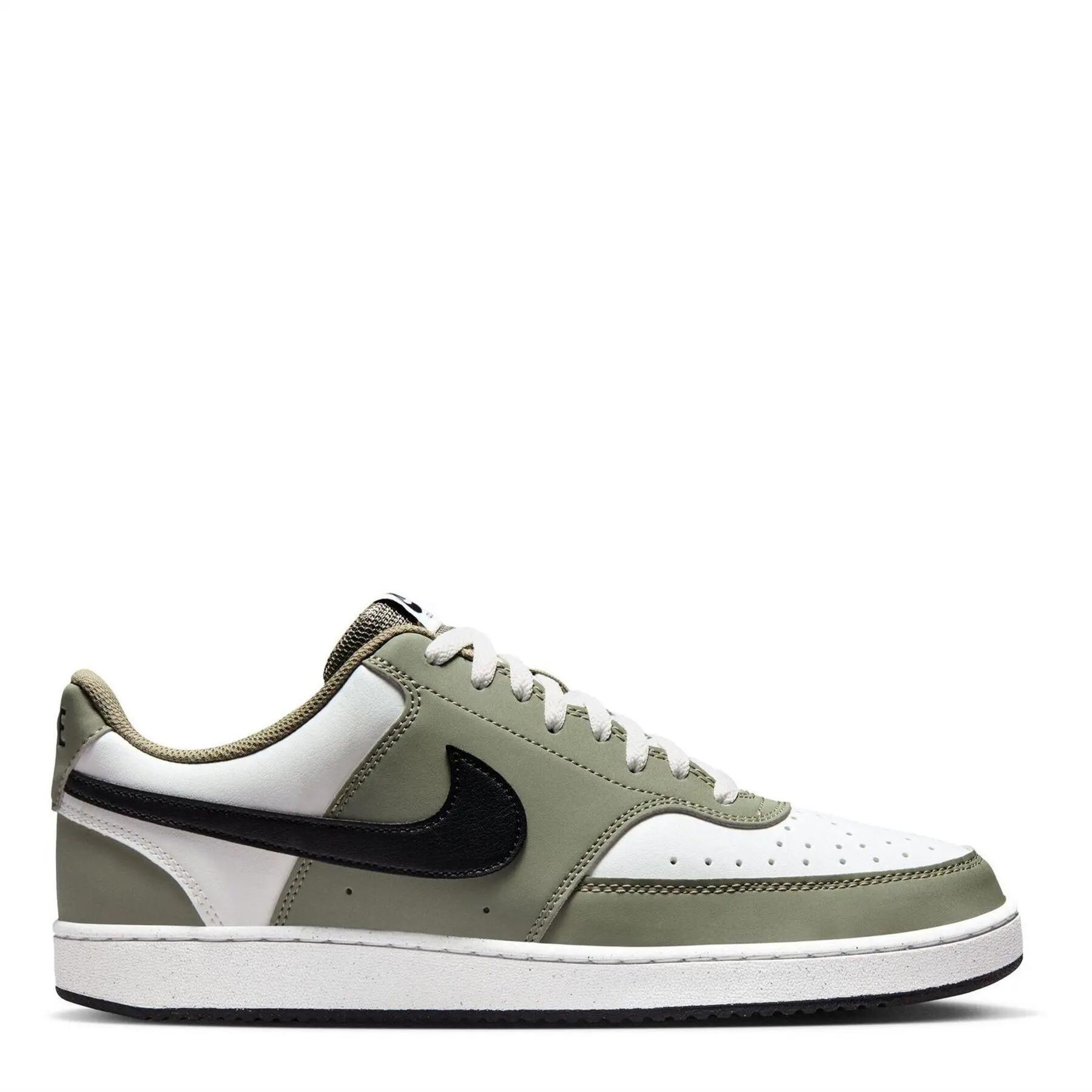 Nike Mens Vision Low Leather Trainers