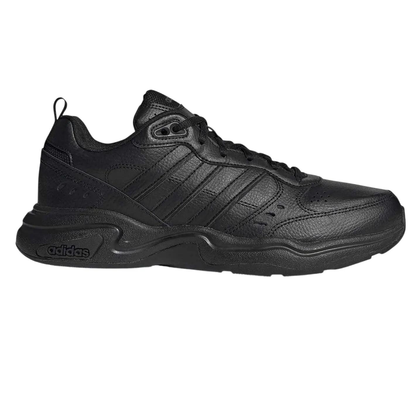 Adidas Mens Strutter Coated Leather Shoes