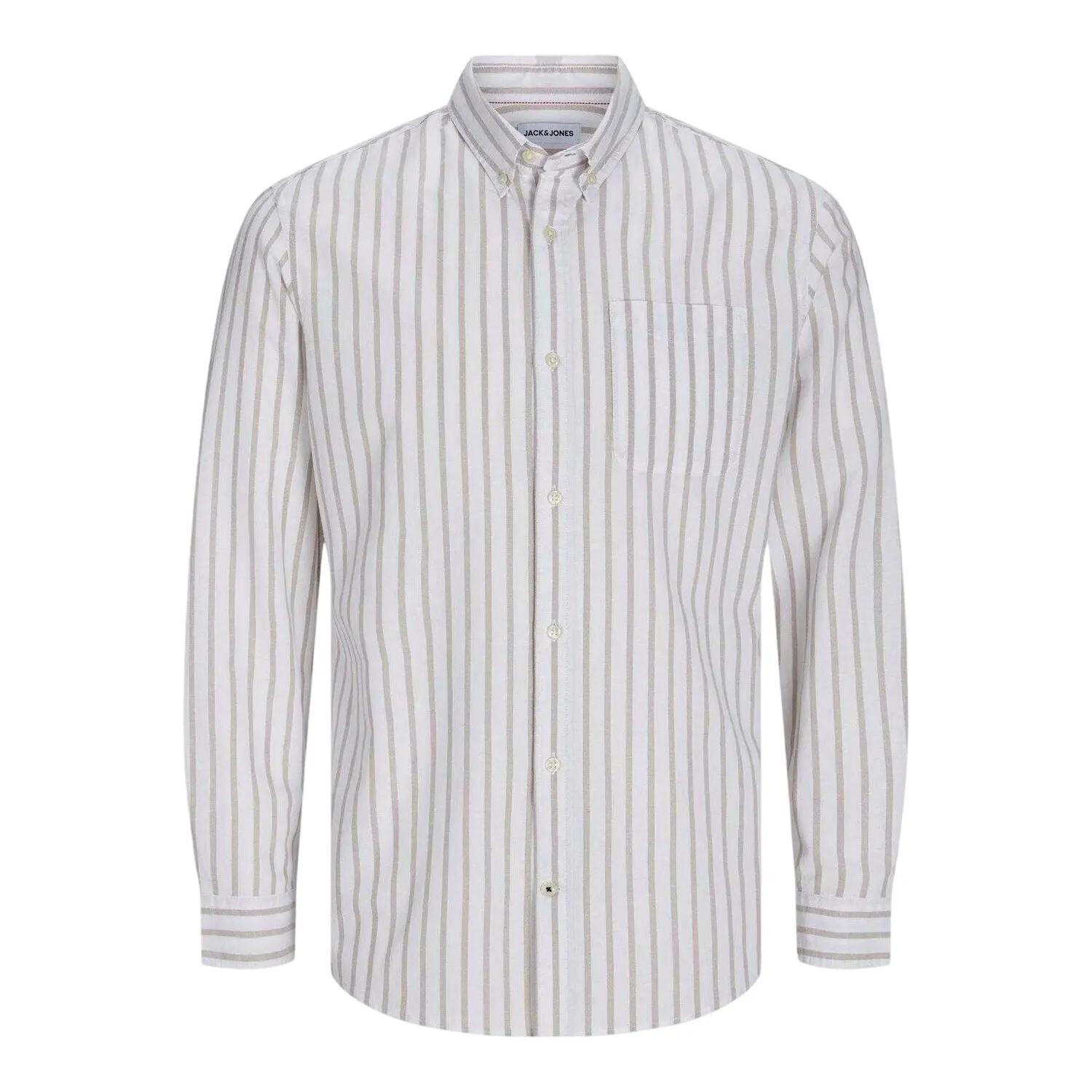 Jack And Jones Mens Oxford Cotton Button-Down Shirt