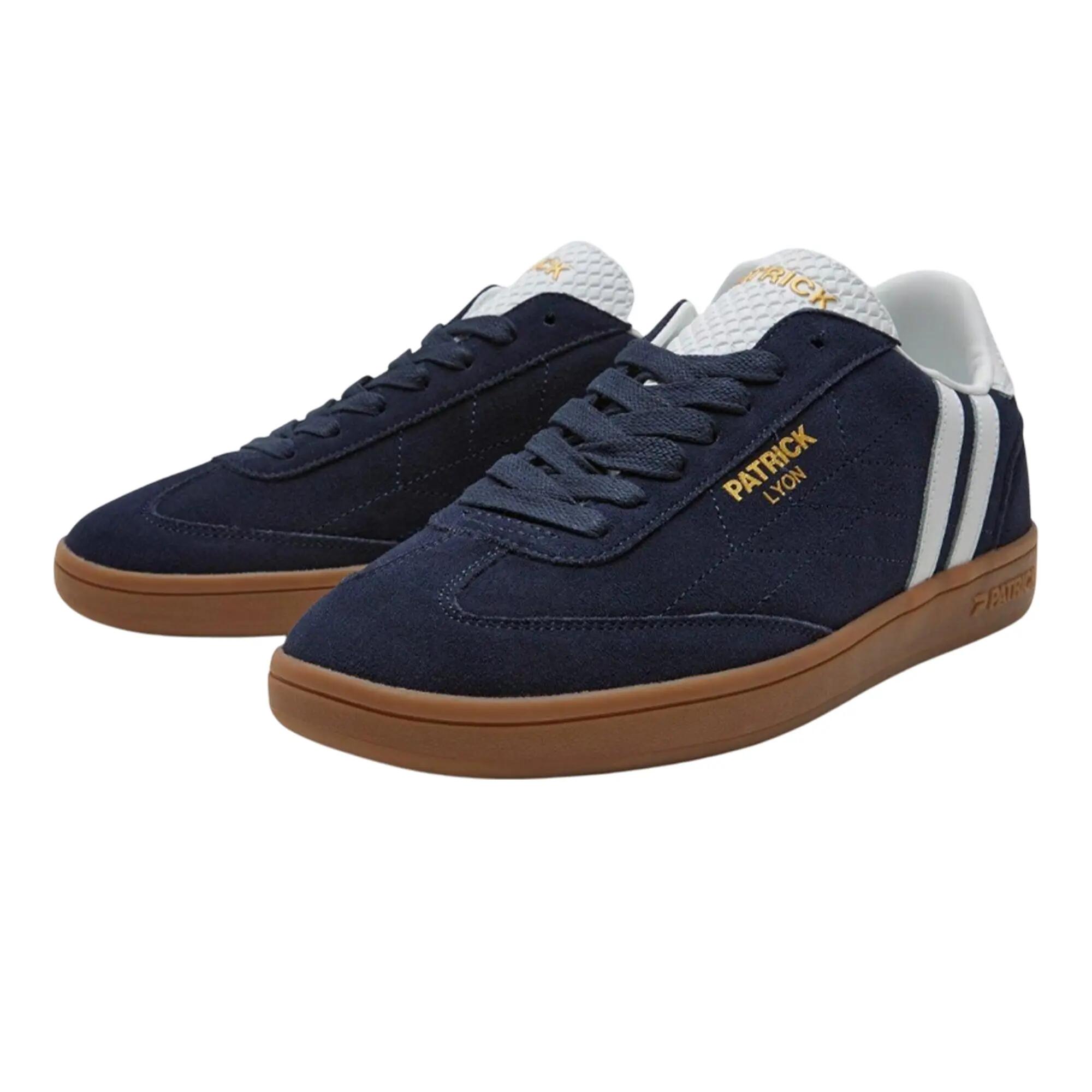 Patrick Mens Lyon Suede Cupsole Trainers