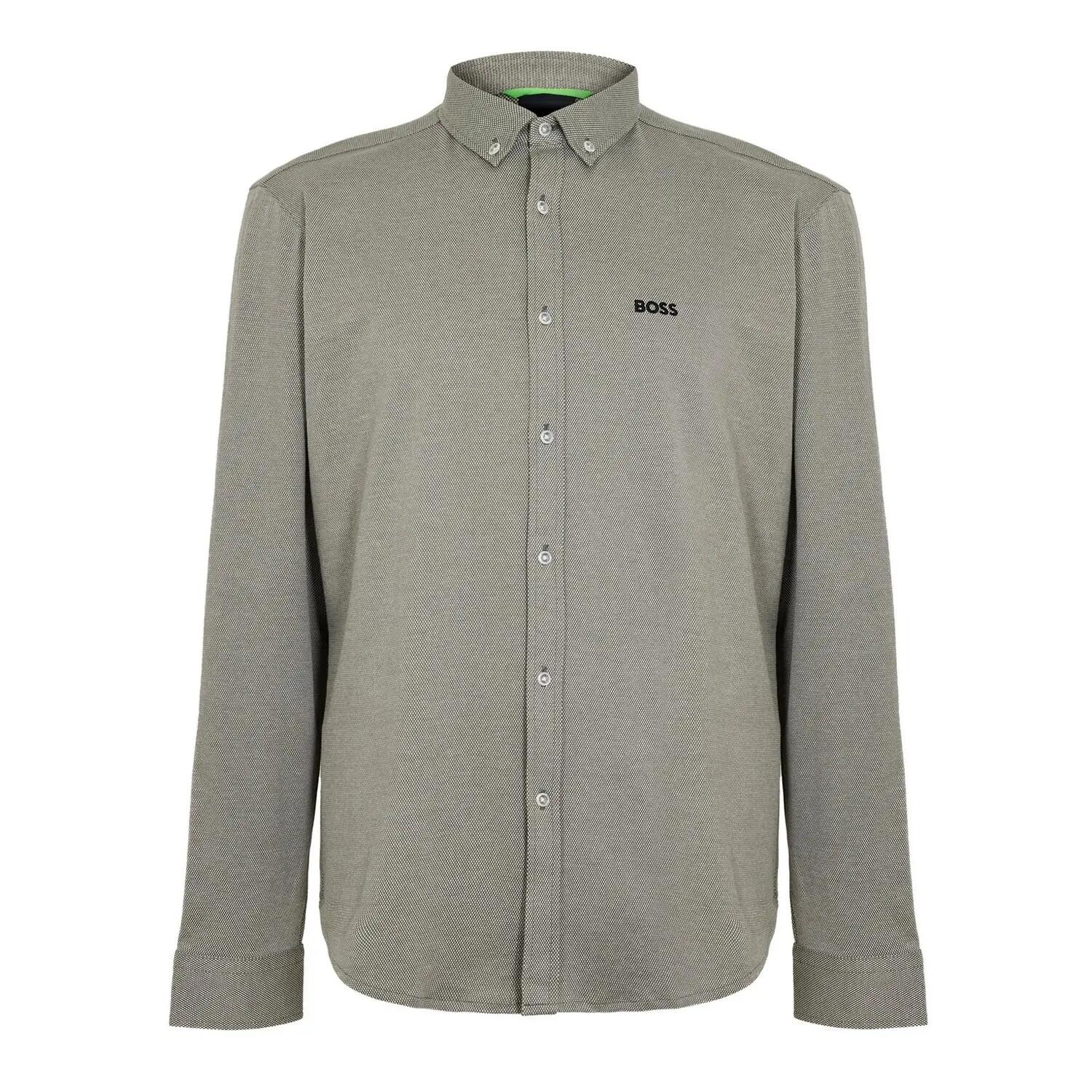 Boss Mens Motion Logo Cotton Shirt