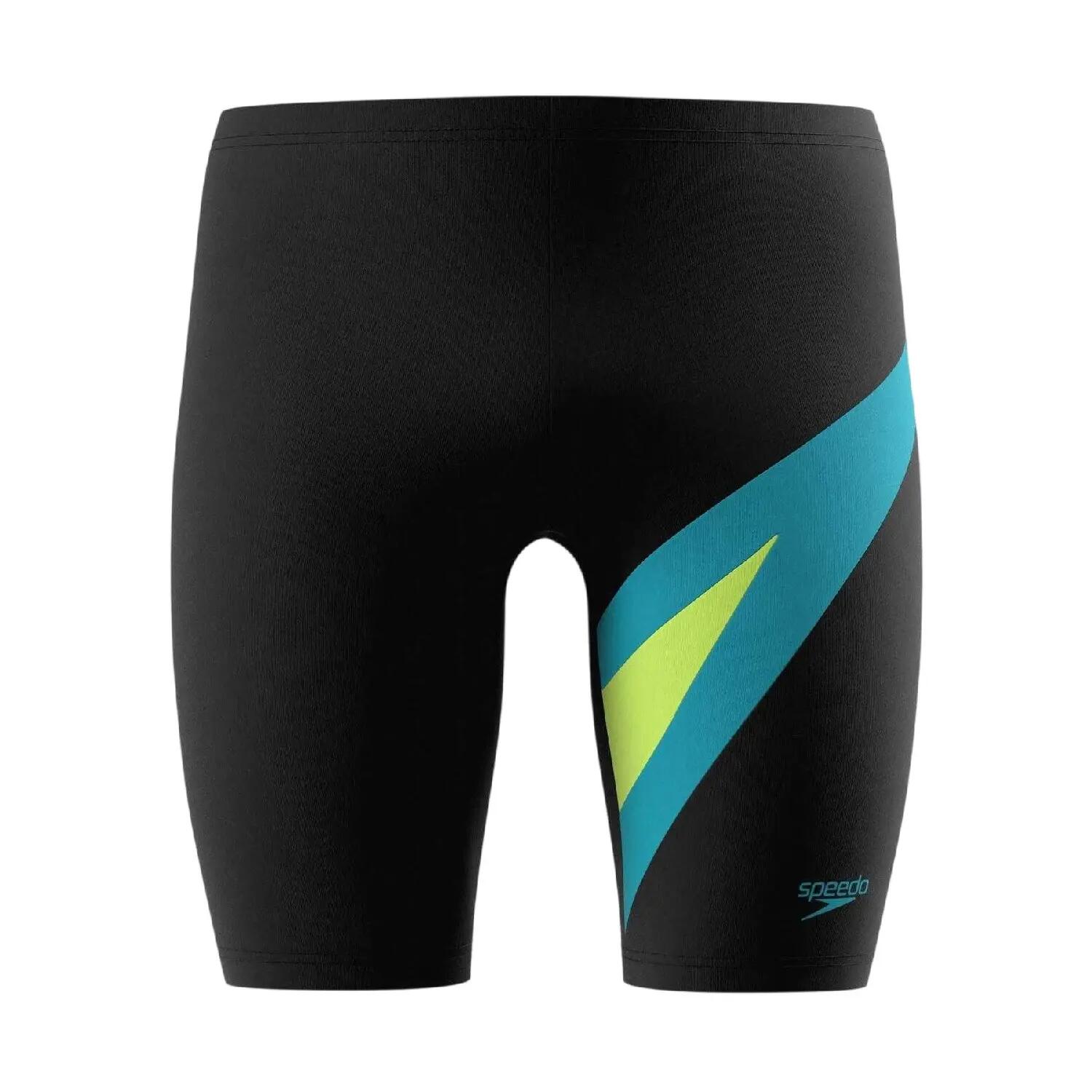 Speedo Mens Hyperboom Diagonal Stripe Jammer Shorts
