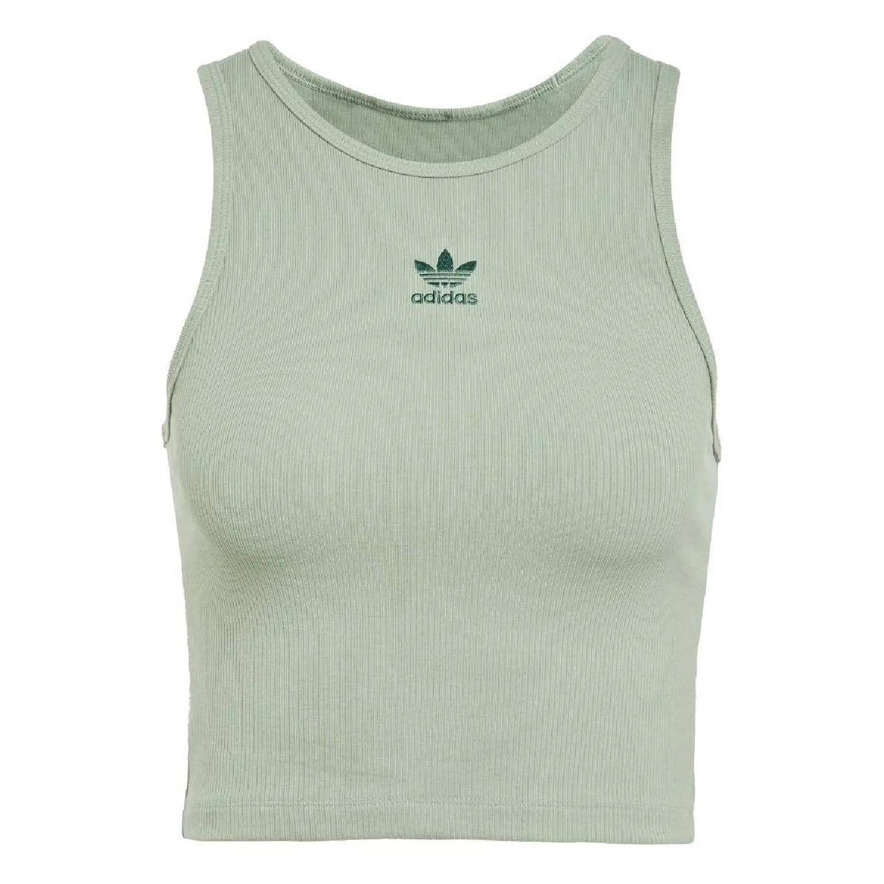 Adidas Womens/Ladies Essentials Ribbed Tank Top
