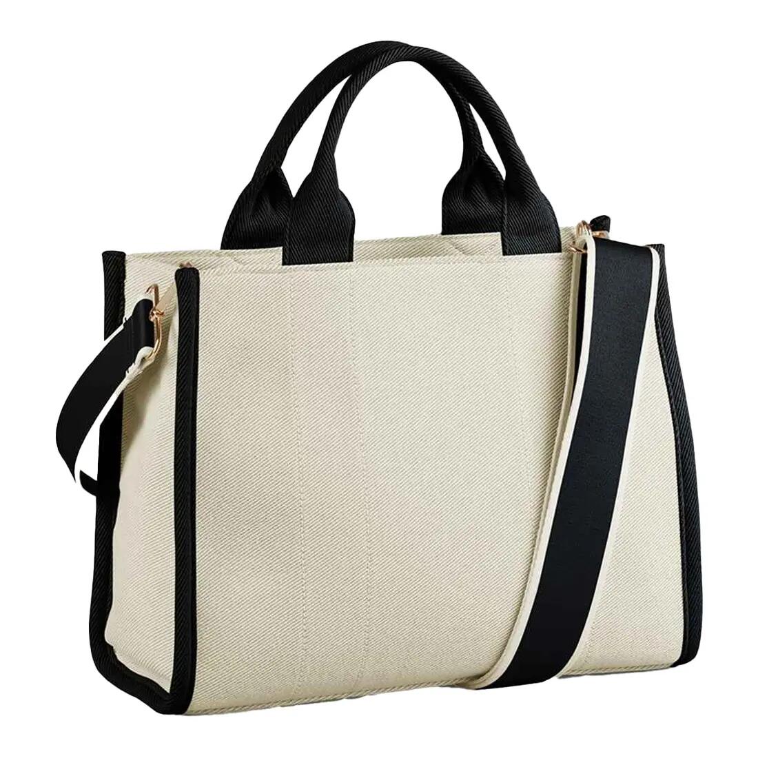Quadra Puerto Contrast Detail Tote Bag