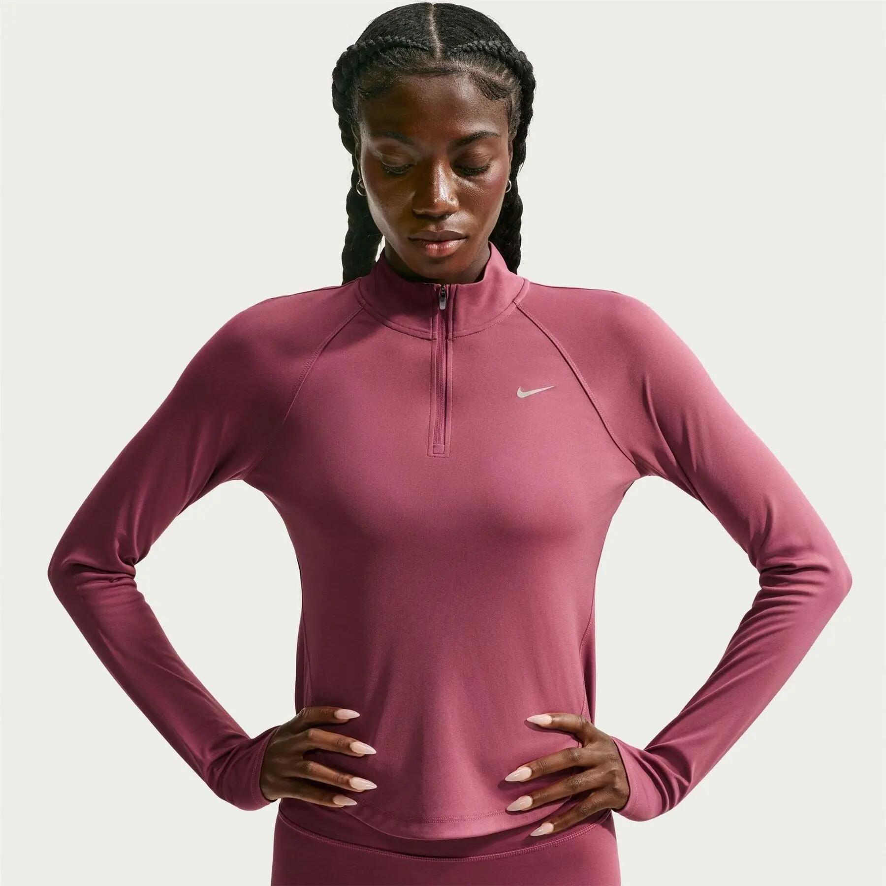 Nike Womens/Ladies Swoosh Long-Sleeved Running Top