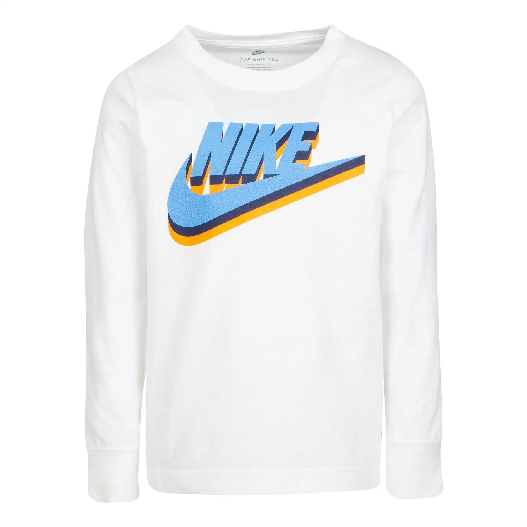 Nike Childrens/Kids Logo Long-Sleeved T-Shirt