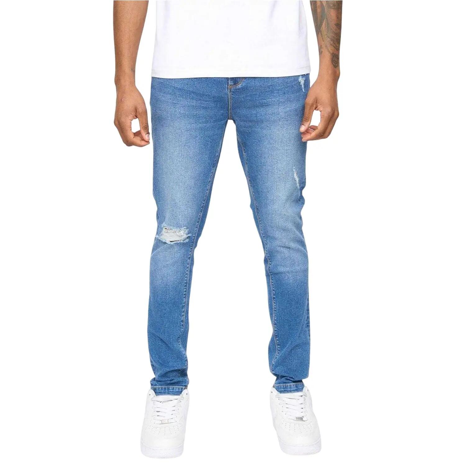 SikSilk Mens Roke Skinny Jeans