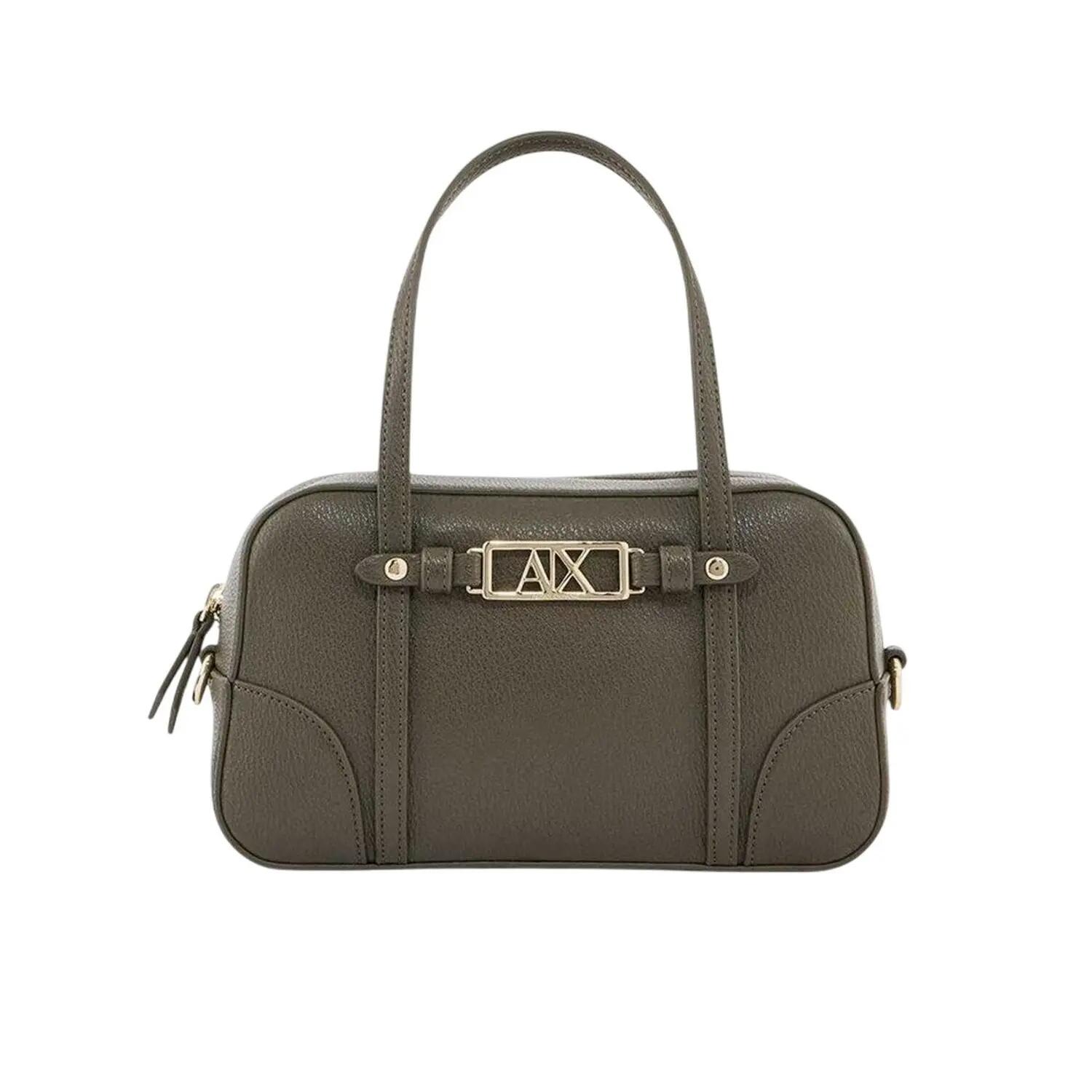 Armani Exchange Womens/Ladies Metal Logo Crossbody Bag