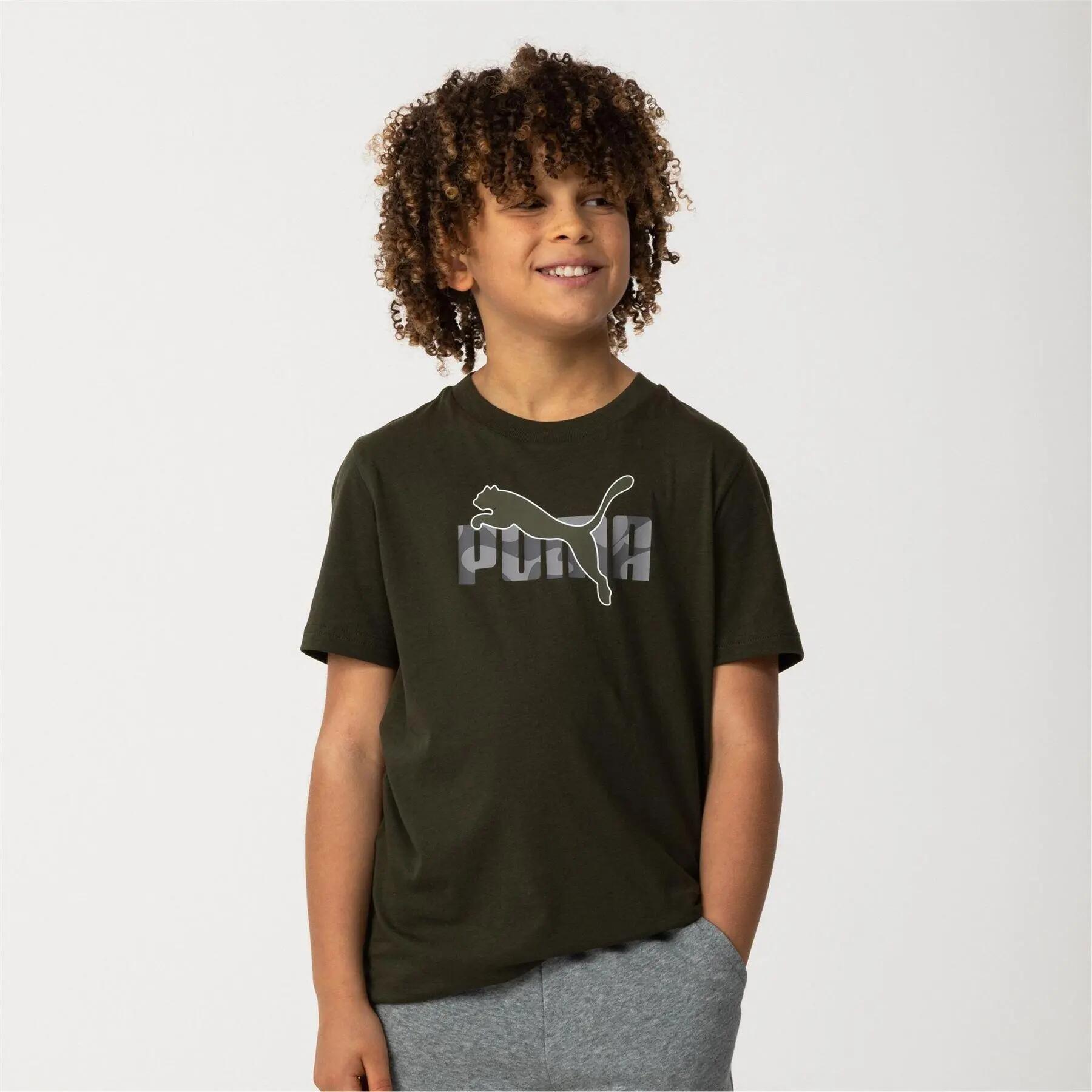 Puma Childrens/Kids Essentials Lab Logo T-Shirt